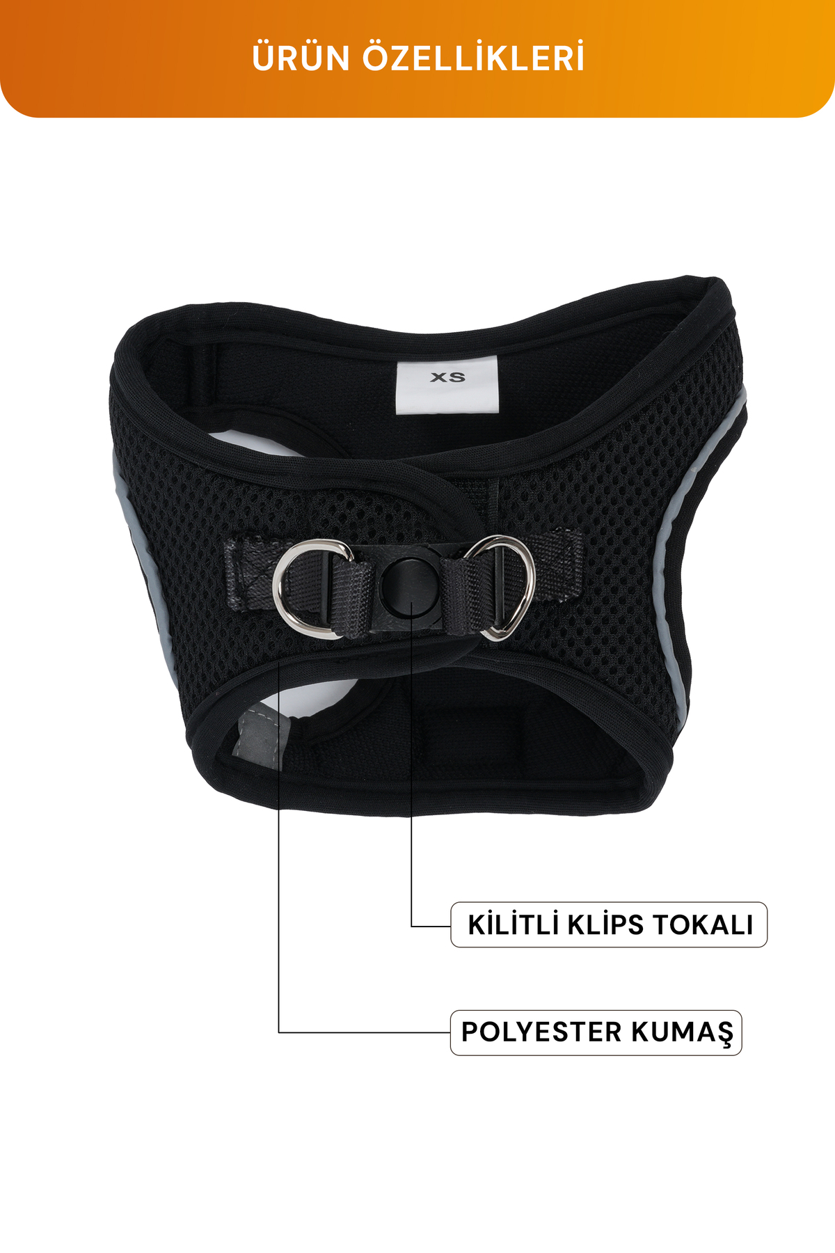 قلاده کتفی راحت و بادوام گربه و سگ جی‌اوبی‌پت GOBYPET، سایز XS، مدل 006061، چندرنگ