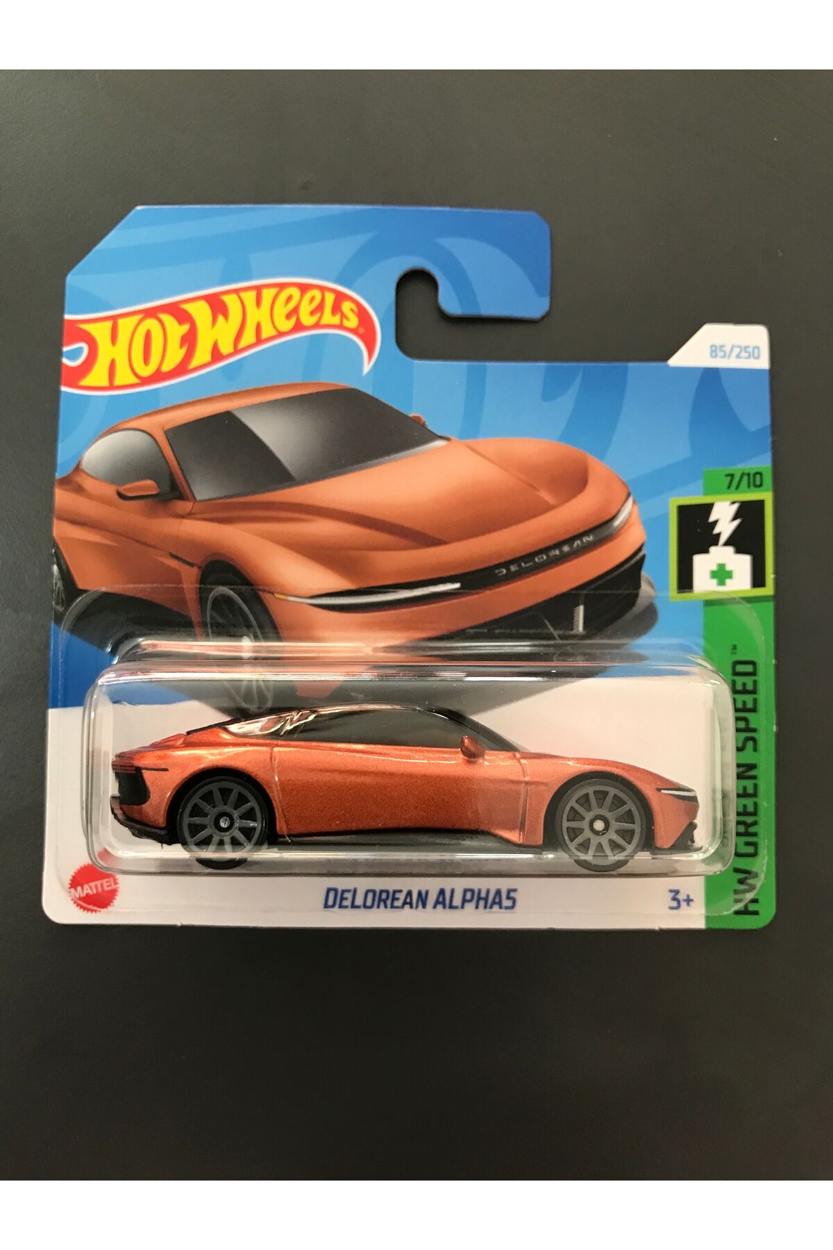 ماشین اسباب بازی مدل نادر ALPHAS DELOREAN هات ویلز اورجینال HOT WHEELS