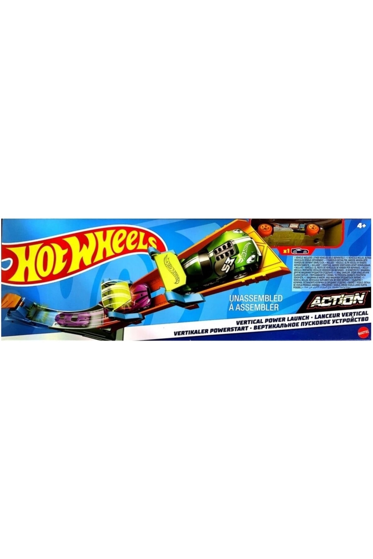 ماشین اسباب بازی ست اکشن سکوی پرتاب HOTWHEELS مجموعه پرش آکروباتیک پیست از ترکیه HOT WHEELS