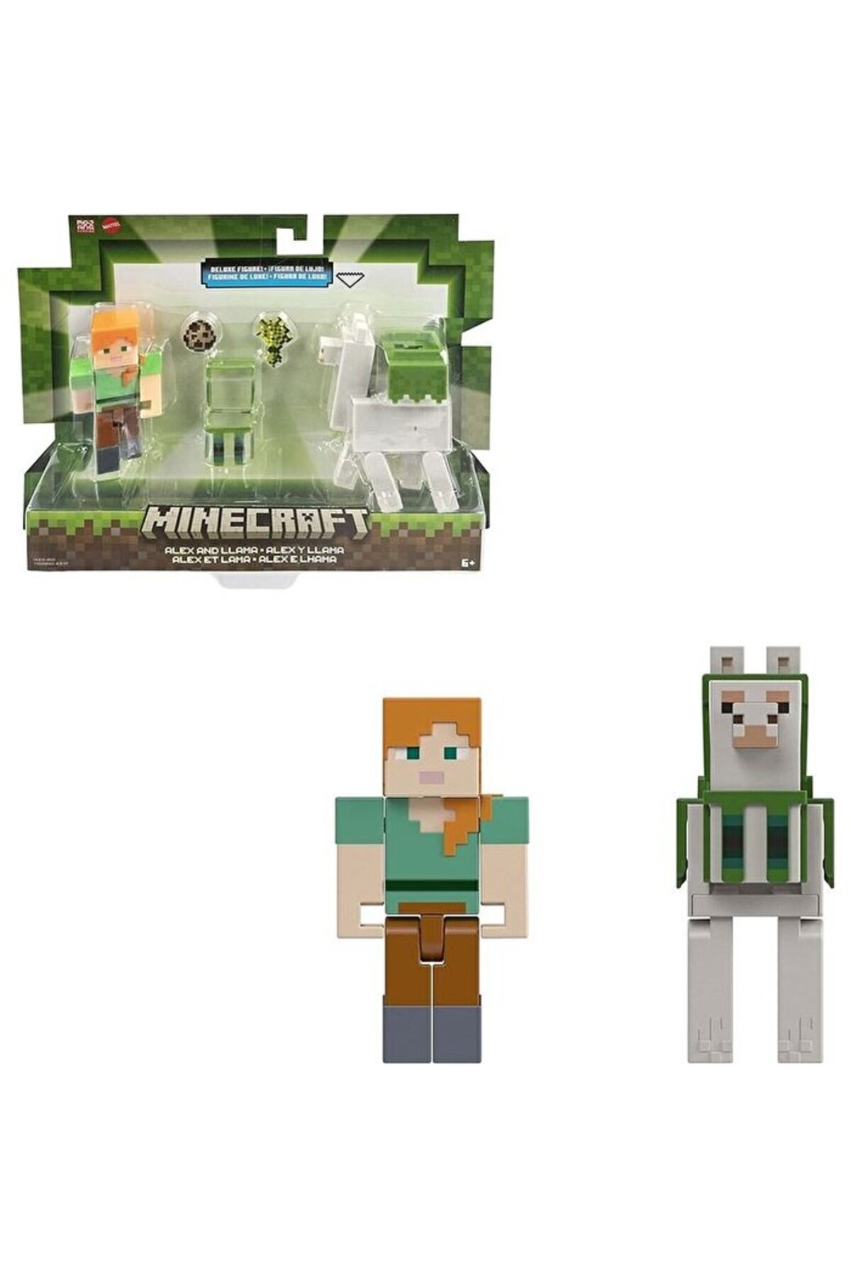 اسباب بازی های دیگر پک دوبل ALEX AND LLAMA HLB30 Minecraft