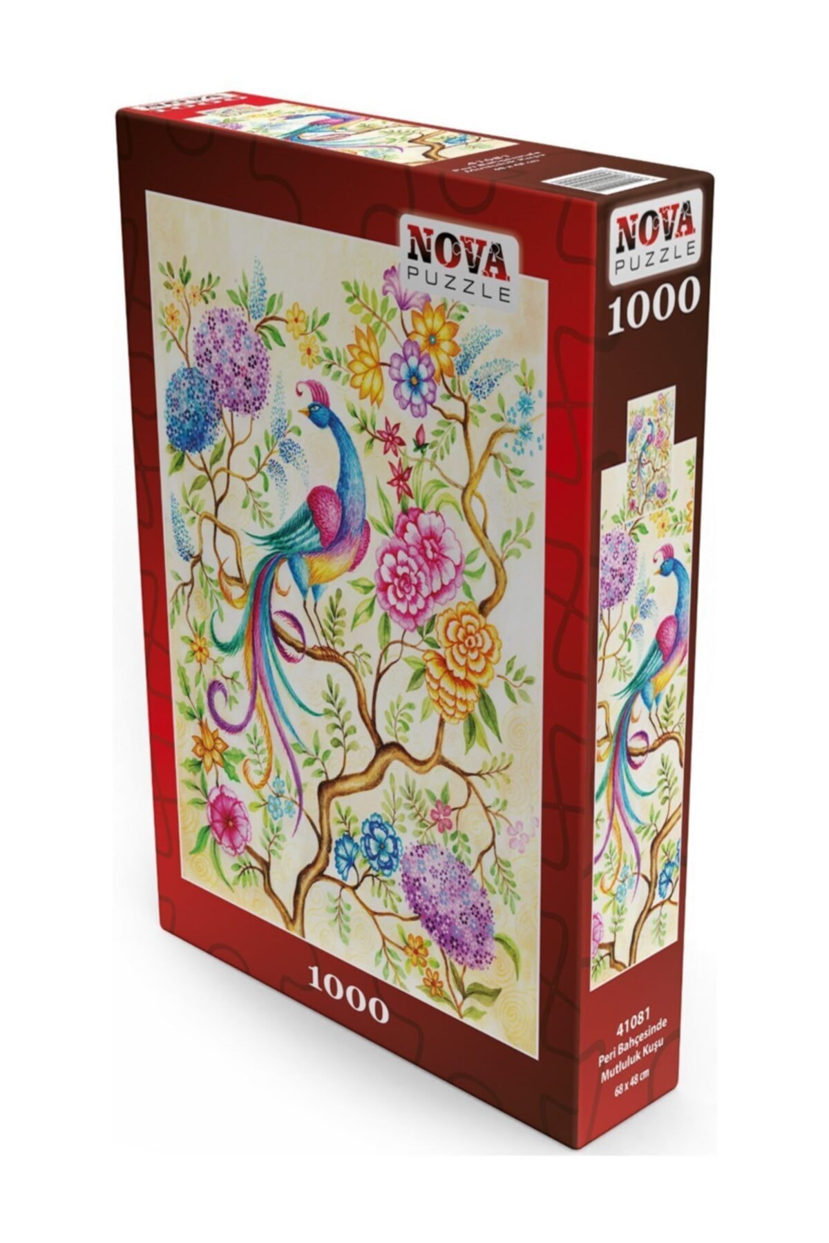 پازل NOVA BIRD OF HAPPINESS IN THE FAIRY GARDEN 1000 عدد از ترکیه Nova Puzzle