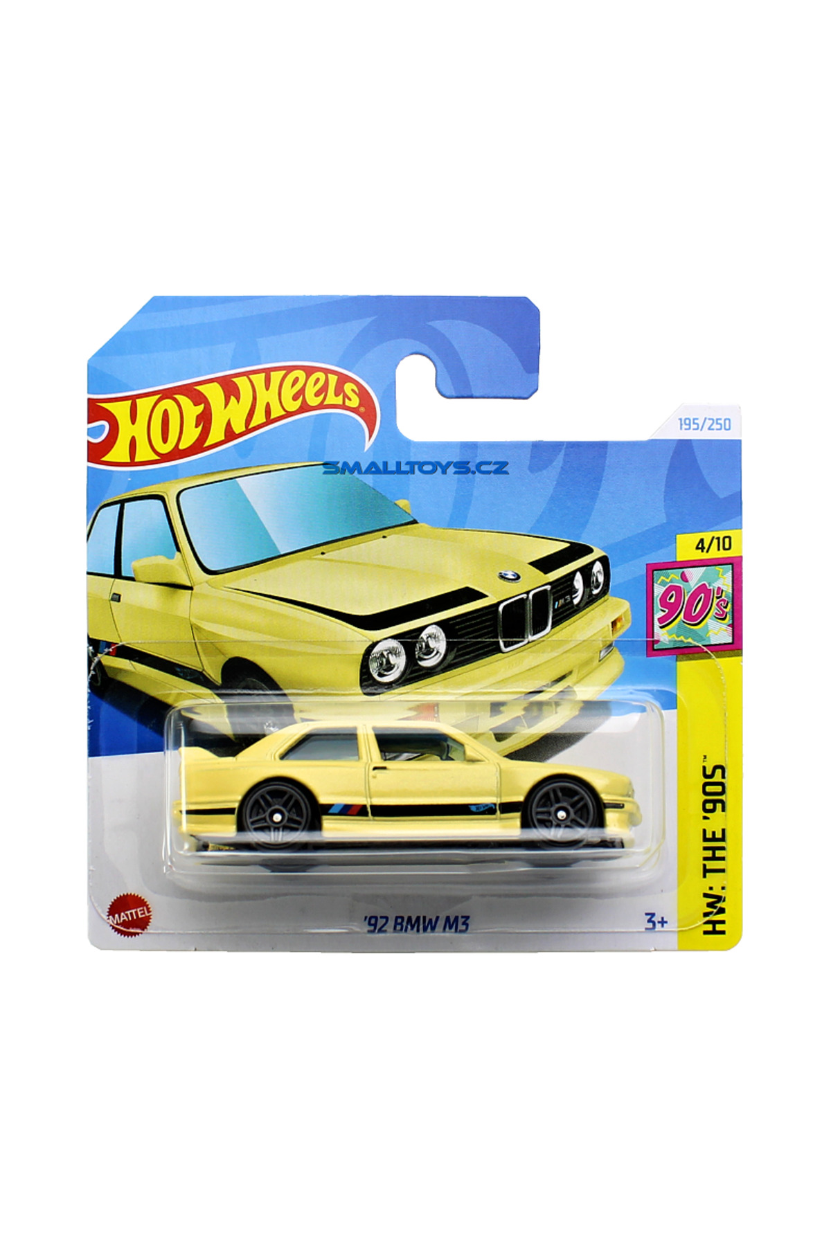 ماشین اسباب بازی 2024 '92 BMW M3 HTB06 هات ویلز اورجینال HOT WHEELS