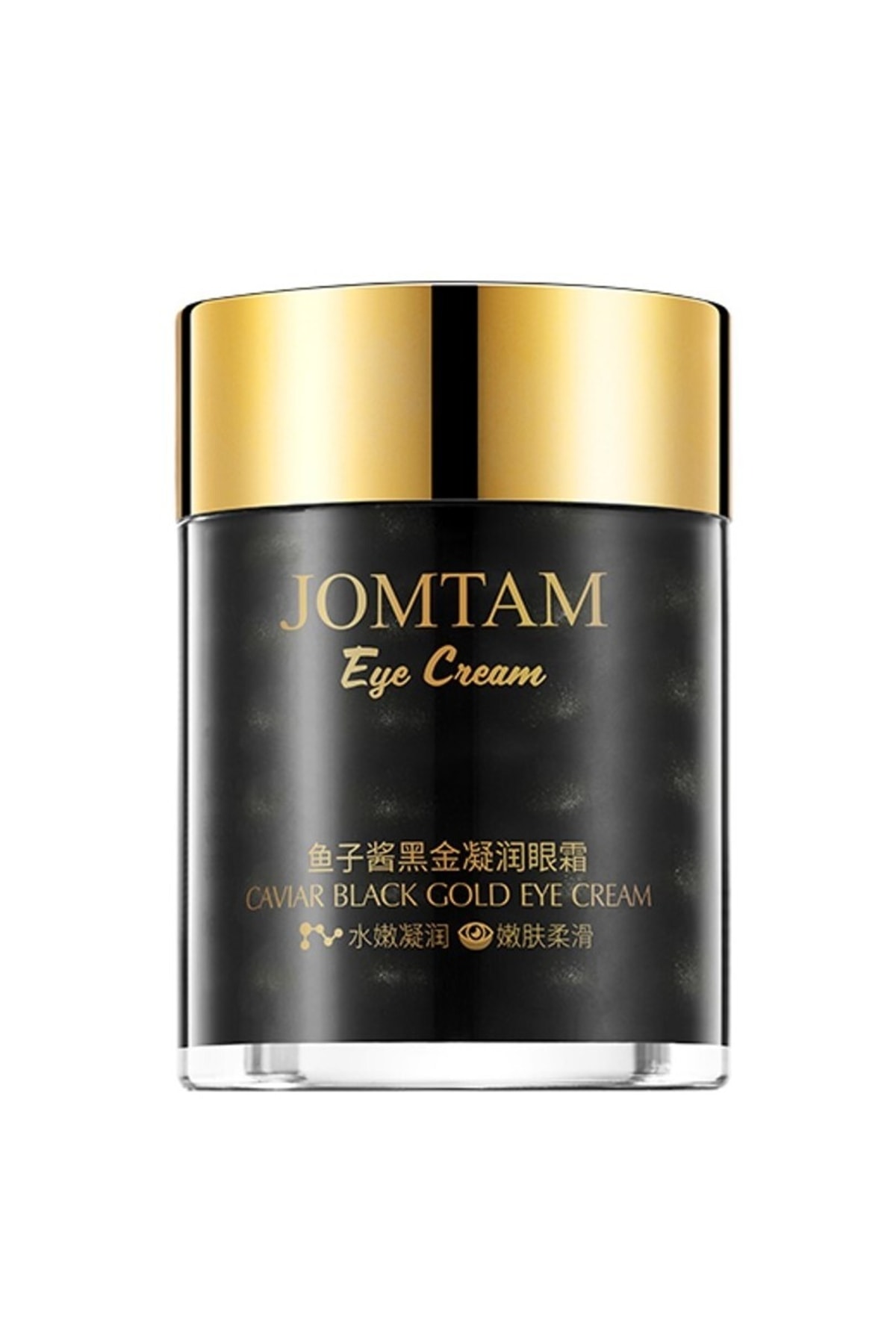 کرم دور چشم مرطوب کننده ضد پیری مشکی CAVIAR GOLD 60 گرم Jomtam