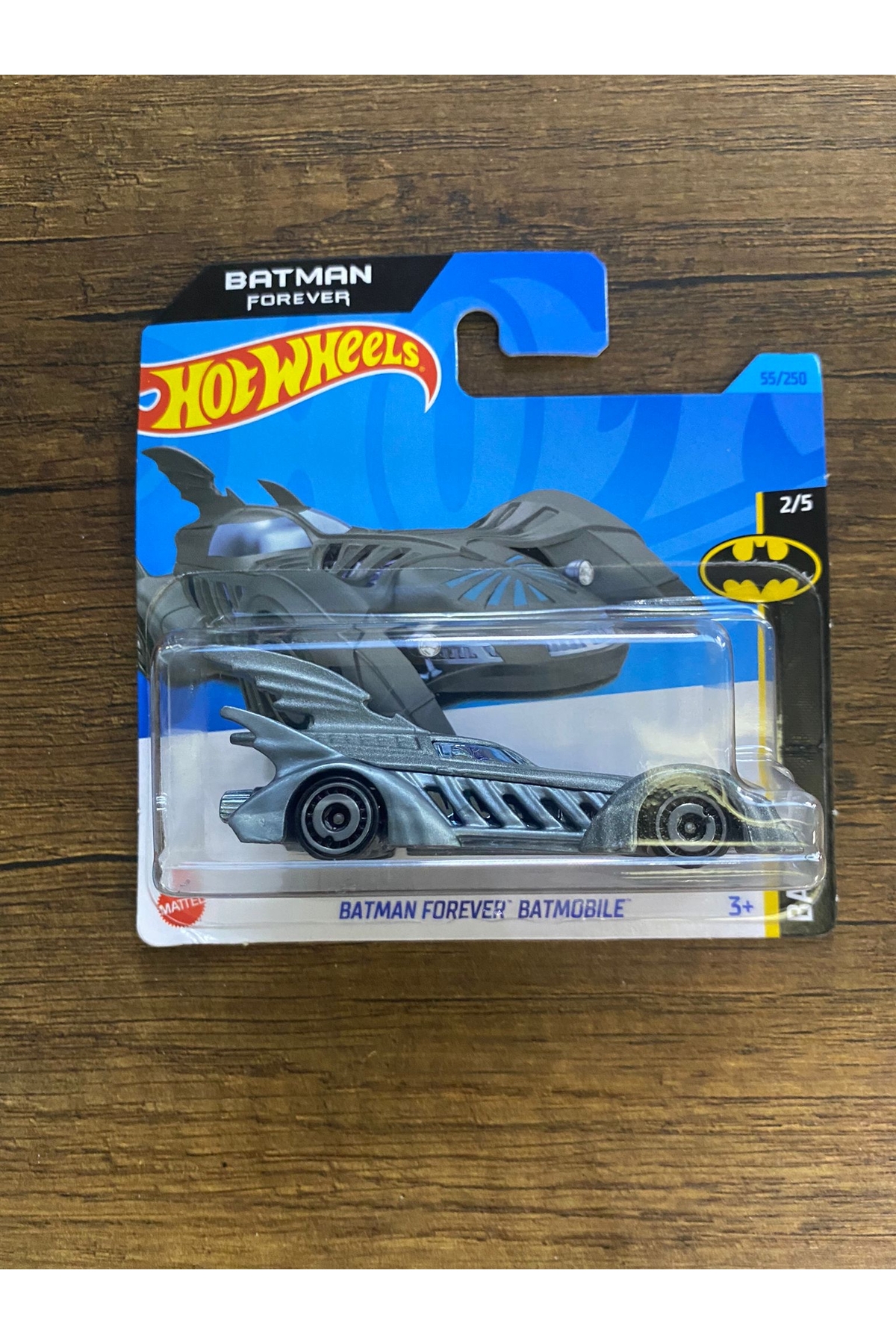 ماشین اسباب بازی BATMAN FOREVER BATMOBILE ابزار فیلم هات ویلز اورجینال HOT WHEELS