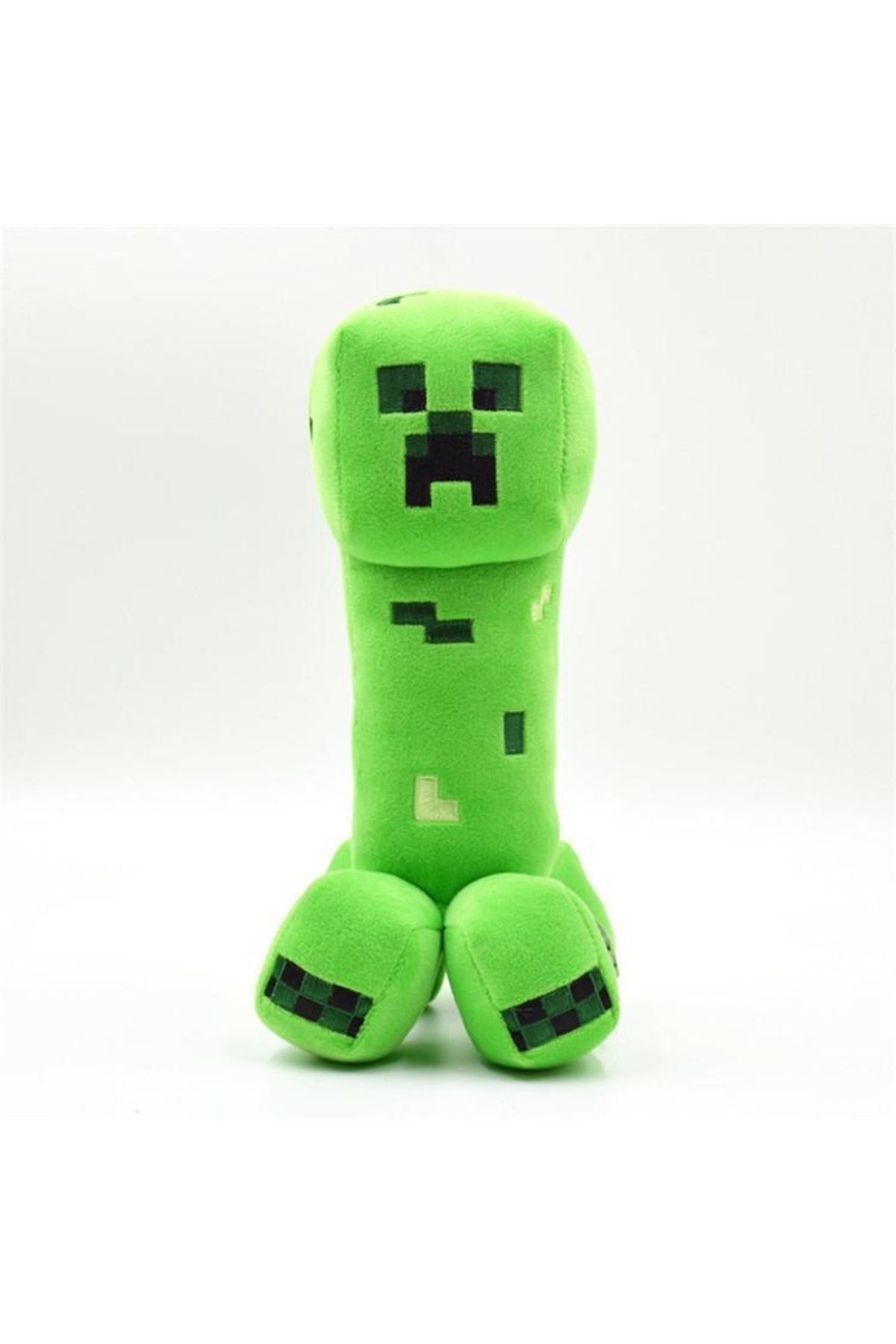 اسباب بازی های پشمی MINECRAFT GREEN CREEPER وارداتی ممتاز ناز با اندازه بزرگ JJ CHARACTER PLUSH TOY 26 سانتی متری Schulzz