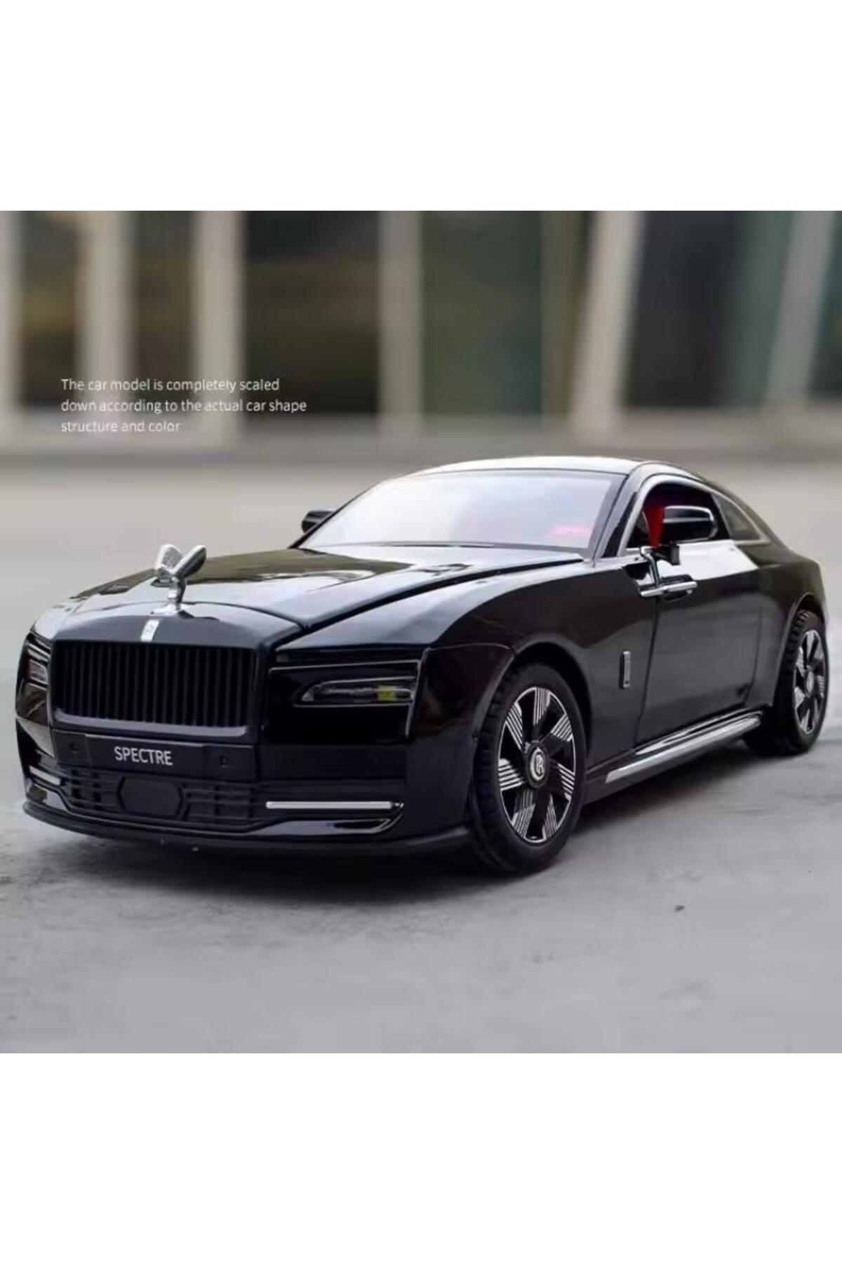 مدل خودرو 1:24 PULL DROP METAL ROLLS ROYCE SPECTRE MODEL DIECAST CAR درهای باز شونده اورجینال scntoys