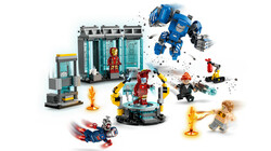 مجموعه ساختنی آزمایشگاه آیرون من لگو LEGO مارول Marvel مدل 76315، ۳۸۴ قطعه، حداقل سن ۸ سال