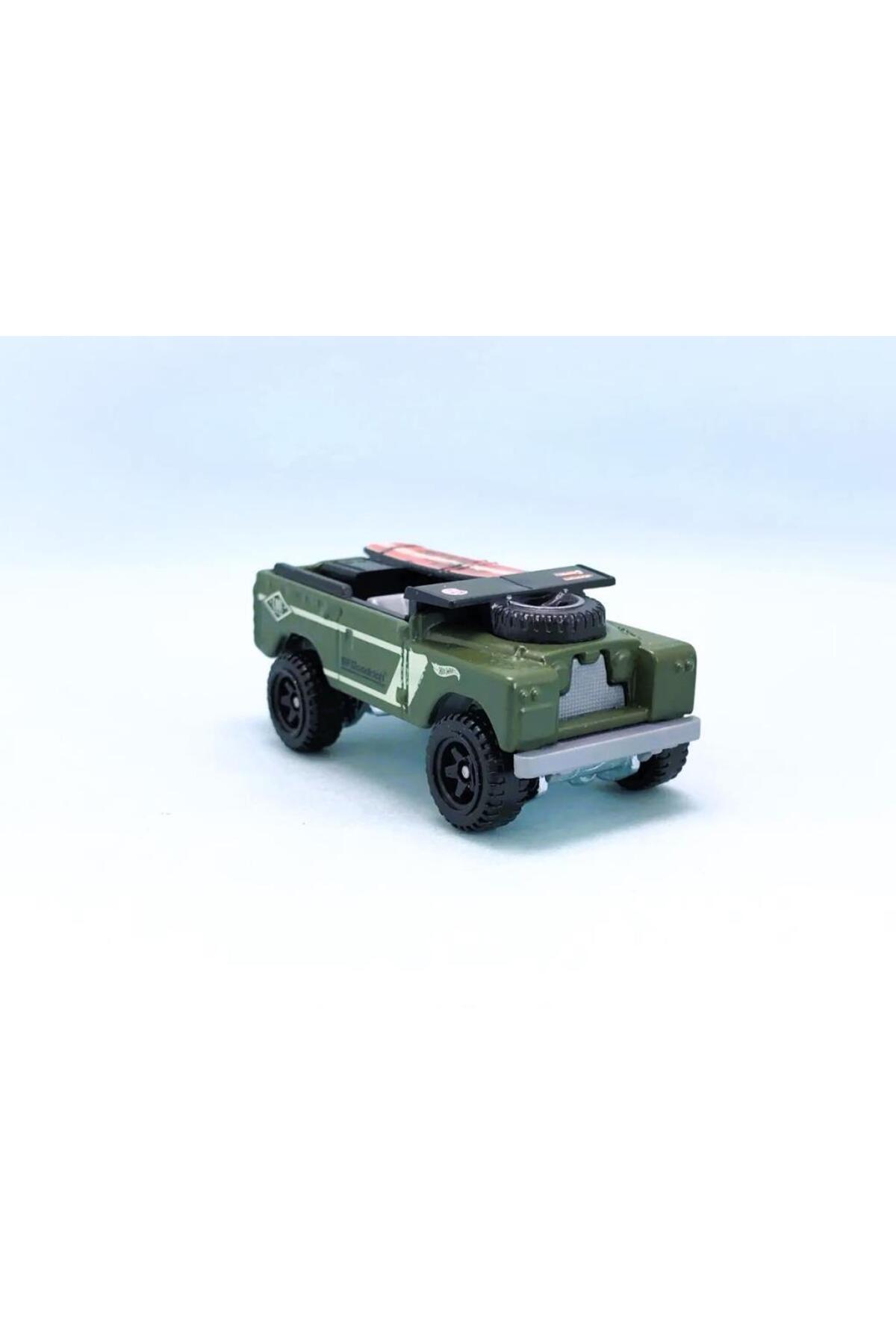 ماشین اسباب بازی اتومبیل های مجرد LAND ROVER SERIES II HKG65 هات ویلز اورجینال HOT WHEELS