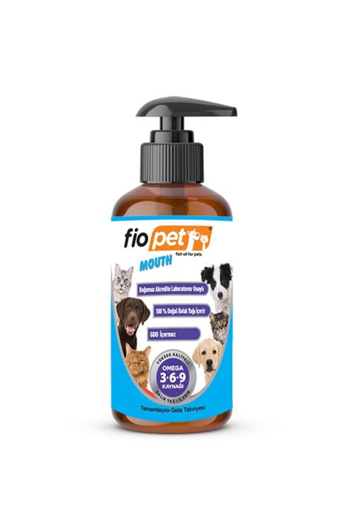 روغن ماهی آنچوی طبیعی ۶۵ میلی‌لیتری فیوپت Fiopet Mouth