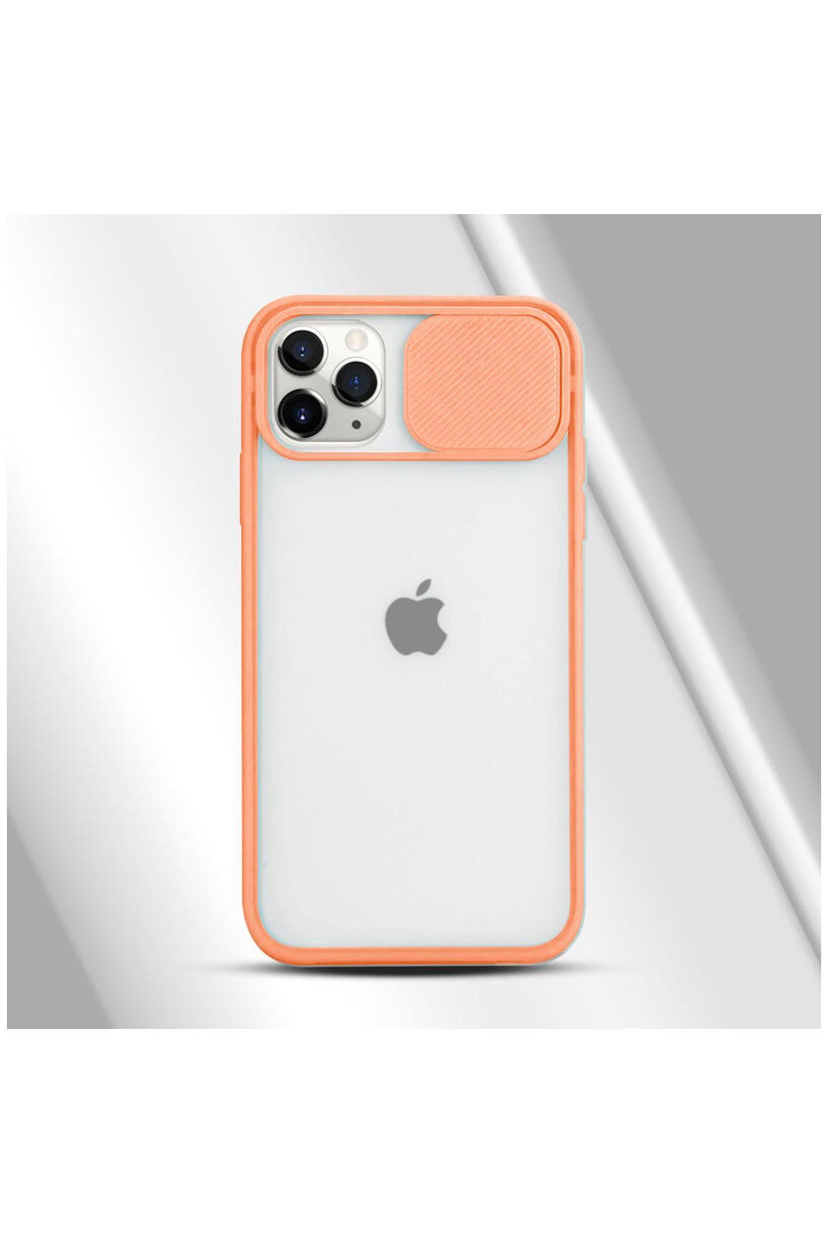 کاور و قاب محافظ با لنز دوربین APPLE IPHONE 11 PRO COMPATIBLE CASE ROSE GOLD اورجینال Zebana