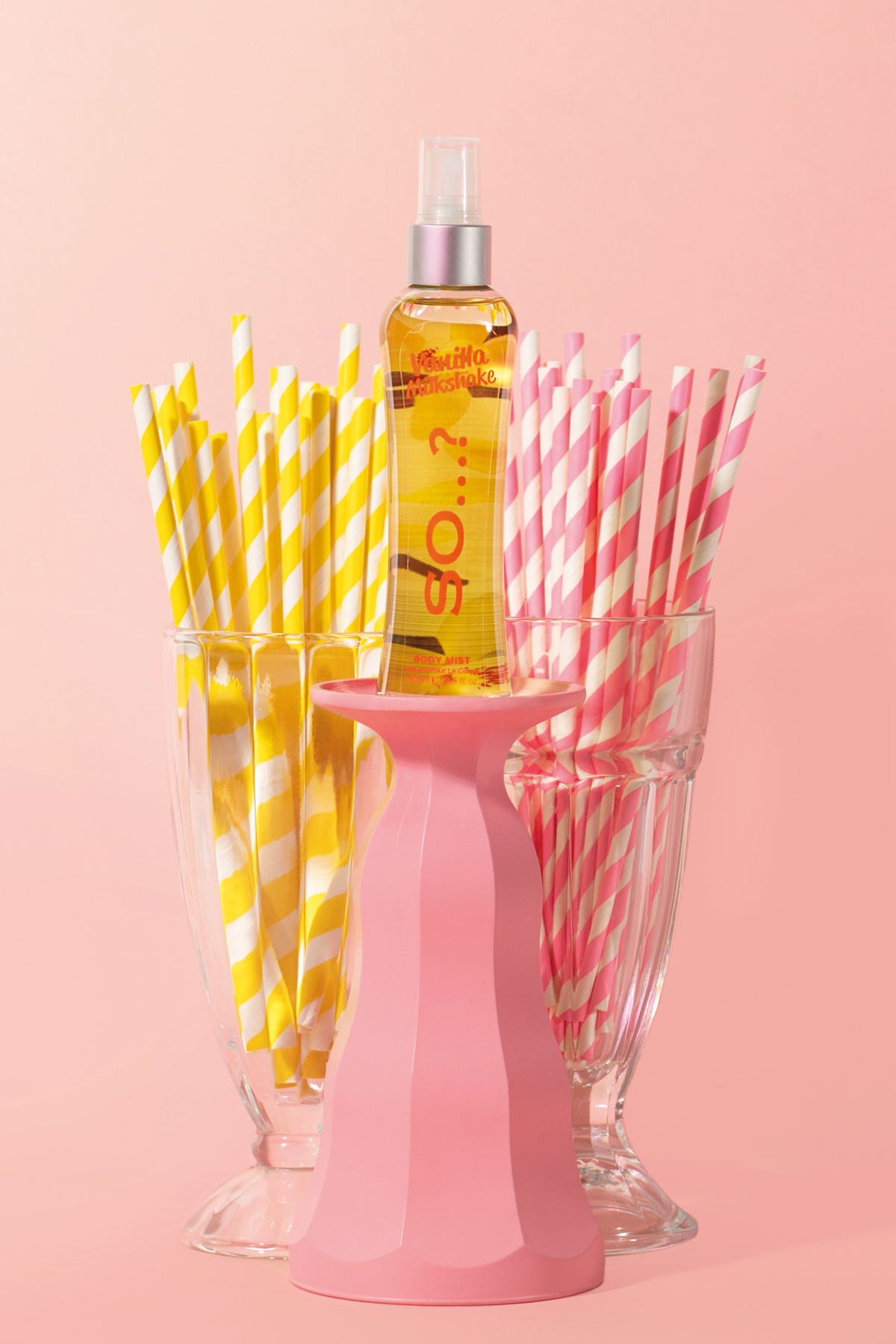 اسپری بدن وانیل میلک شیک 100 میلی لیتر مناسب برای خانم‌ها So Fragrance
