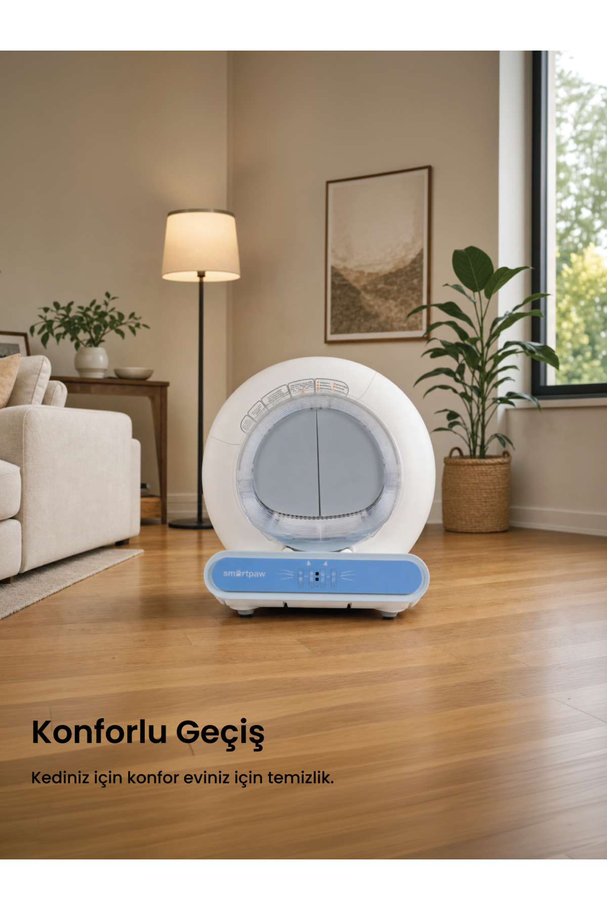 پرده توالت گربه اتوماتیک اسمارت‌پا SMARTPAW، سازگار با Nova Cat و Nova Cat Pro