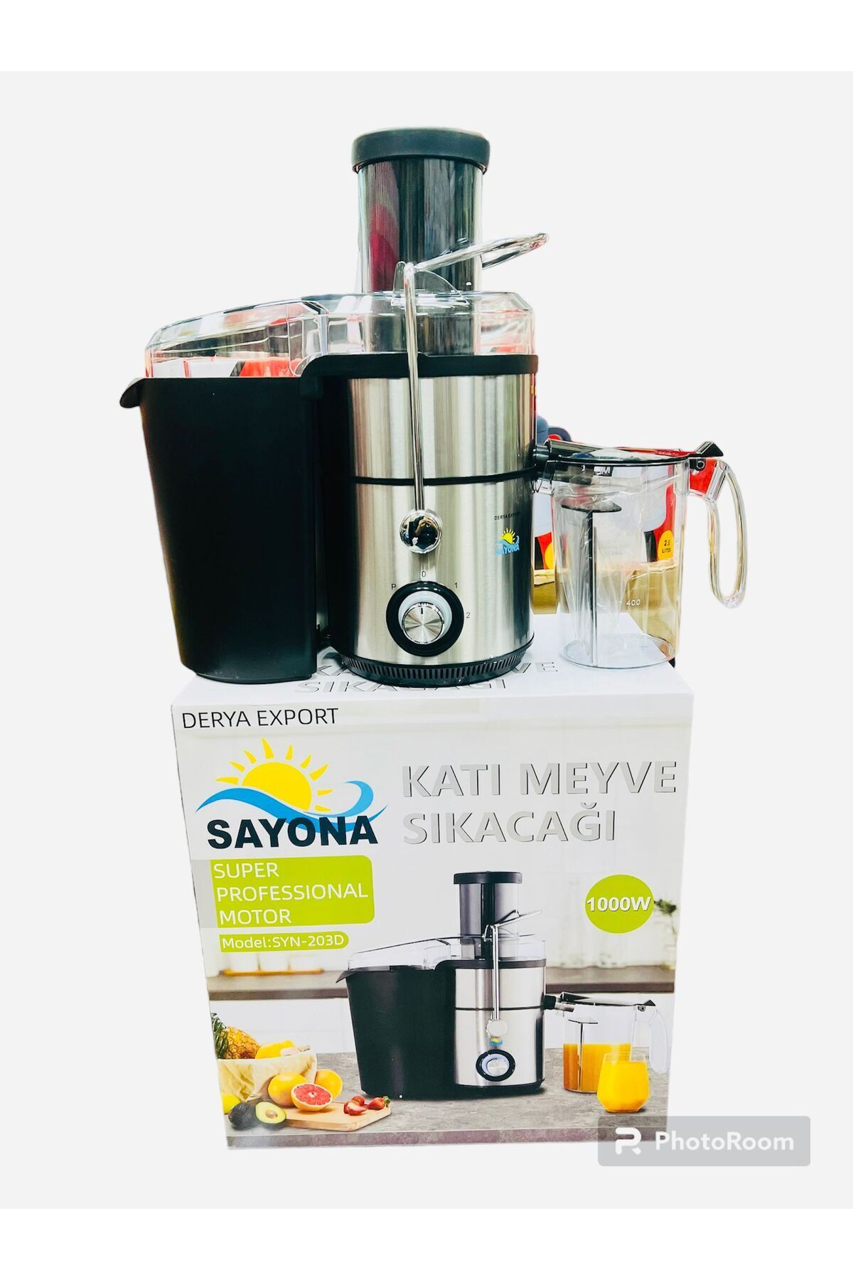آب میوه و سبزی گیری آبمیوه SYN 203D اورجینال SAYONA