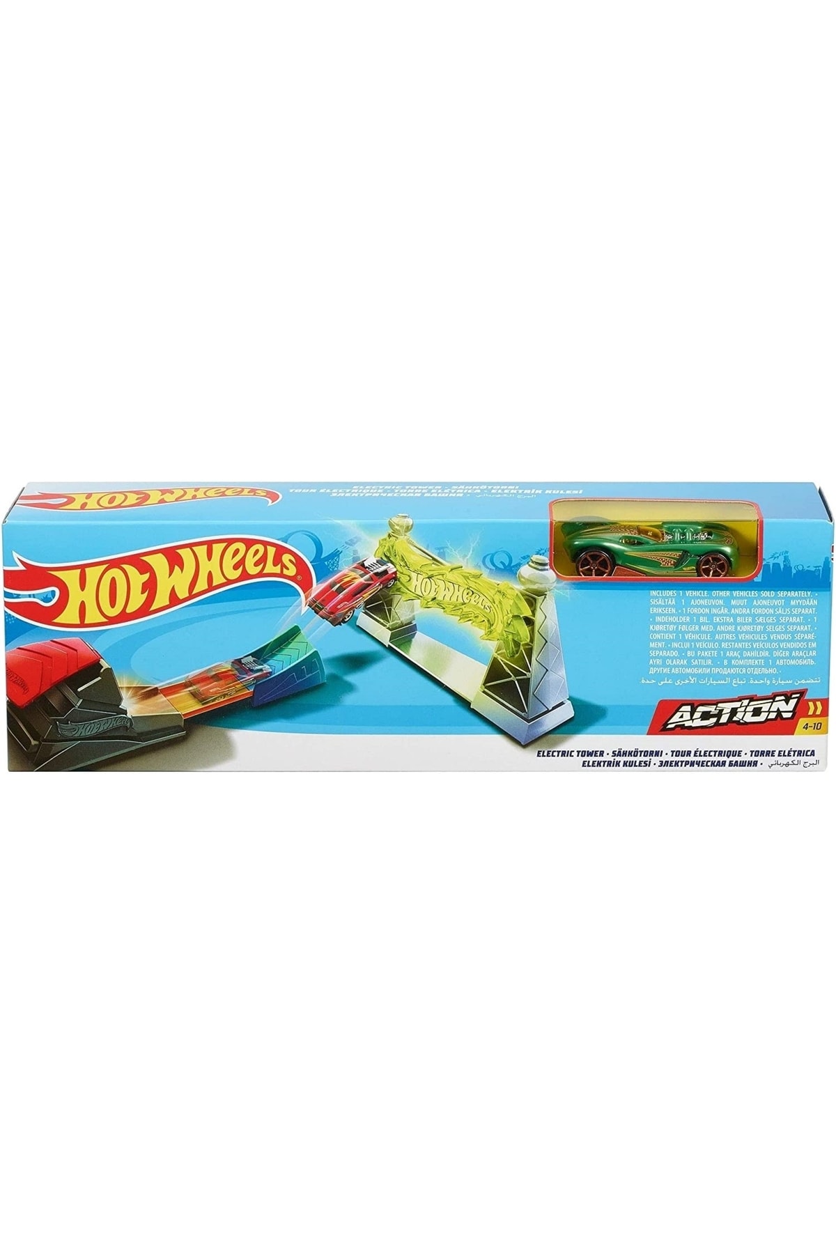 ماشین اسباب بازی ست اکشن سکوی پرتاب HOTWHEELS مجموعه پرش آکروباتیک پیست از ترکیه HOT WHEELS