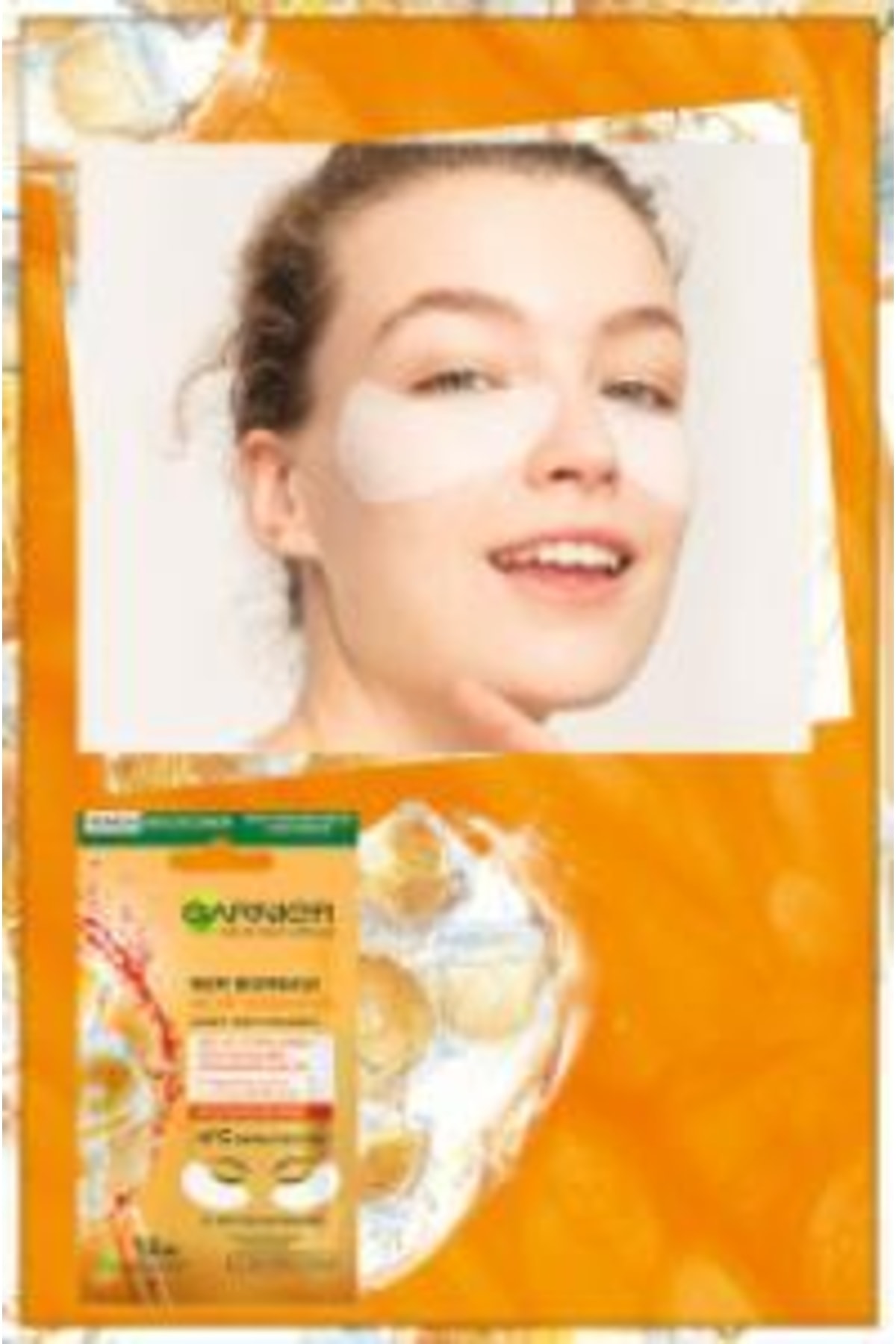 ماسک چشم کاغذ بمب رطوبت در مقابل کیسه Garnier