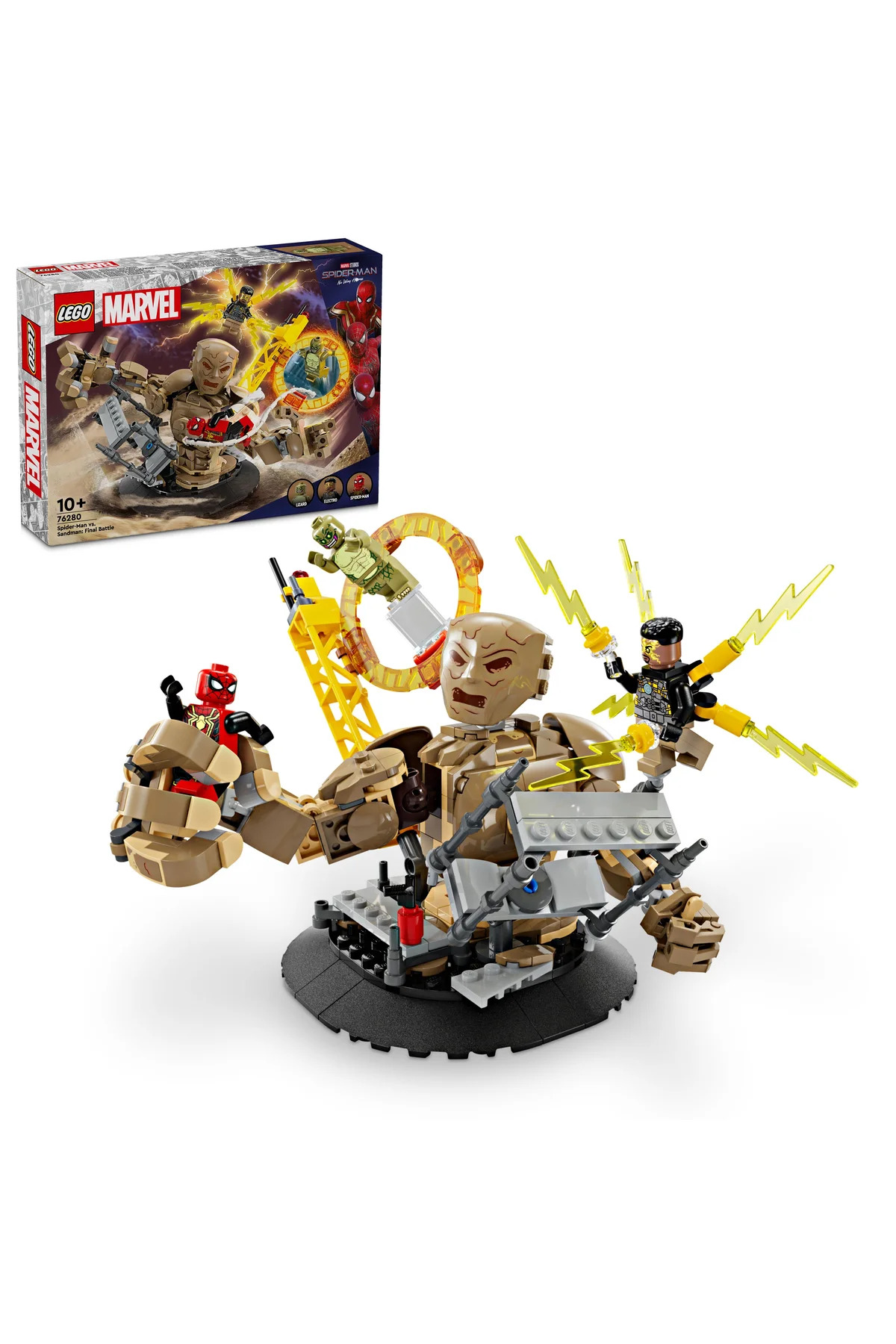 لگو و اسباب بازی های ساخت محور ® MARVEL SPIDER MAN VS. SANDMAN: FINAL BATTLE 76280 TOY BUILDING SET FOR KIDS 10+ 347P اورجینال LEGO