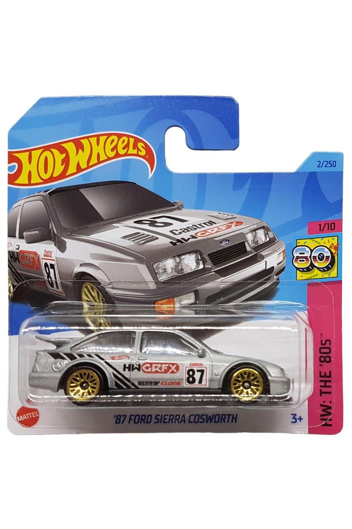 ماشین اسباب بازی 1 64 SCALE SINGLE CARS REGULAR HKJ59 HW: 80S 87 FORD SIERRA COSWORTH HOT WHEELS