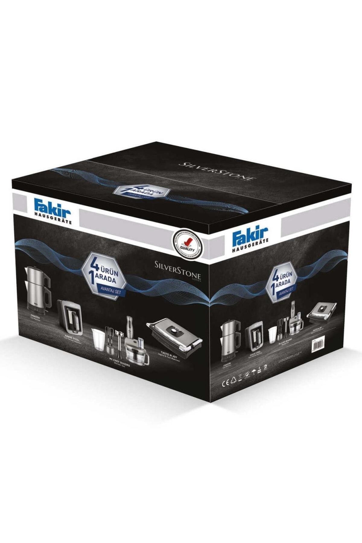 دستگاه ساندویچ و تست ADVANTAGE SET SERIES SILVERSTONE اورجینال Fakir