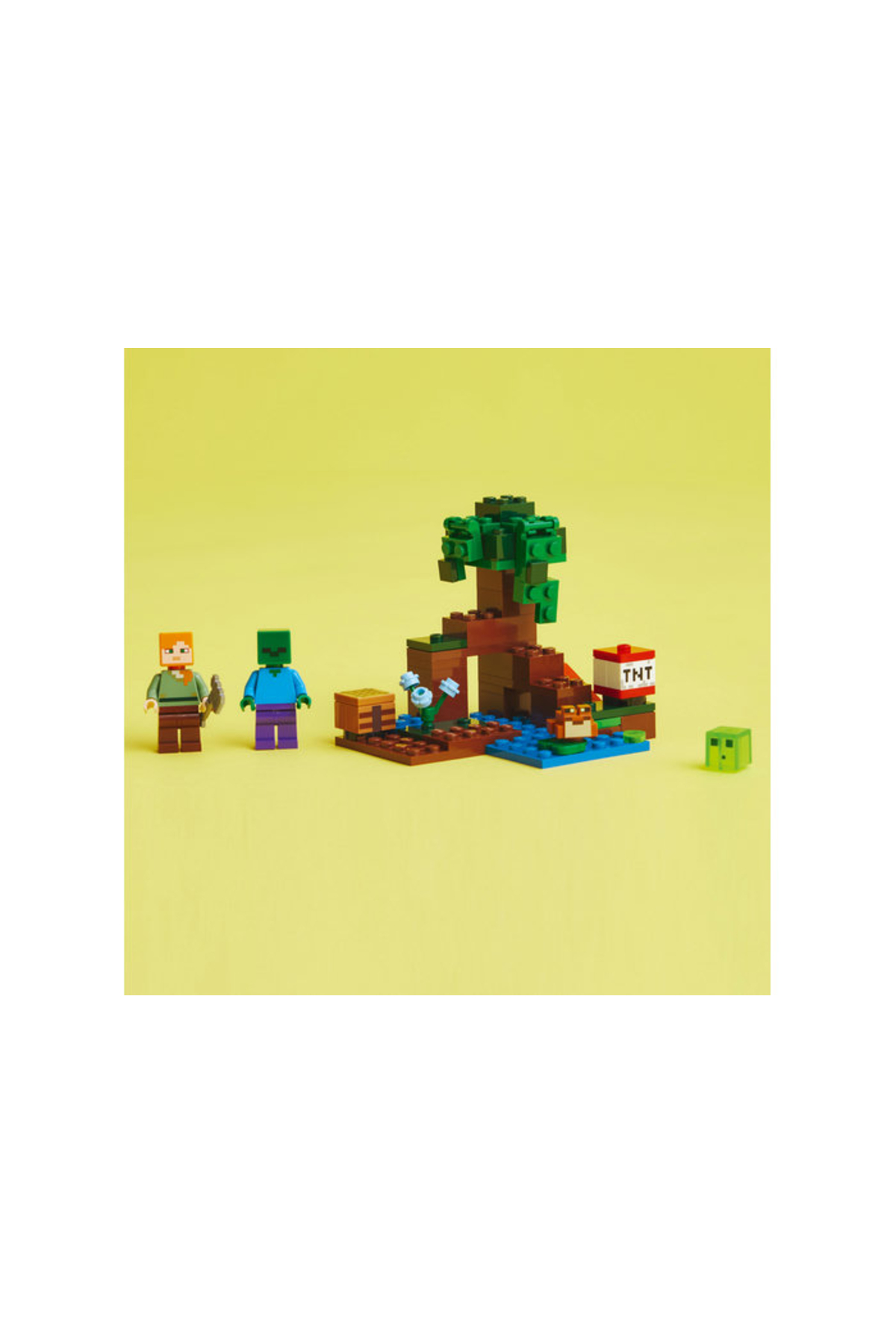 لگو و اسباب بازی های ساخت محور ® MINECRAFT® SWAMP ADVENTURE 21240 ست ساختمان برای کودکان 7 سال به بالا 65 قطعه LEGO