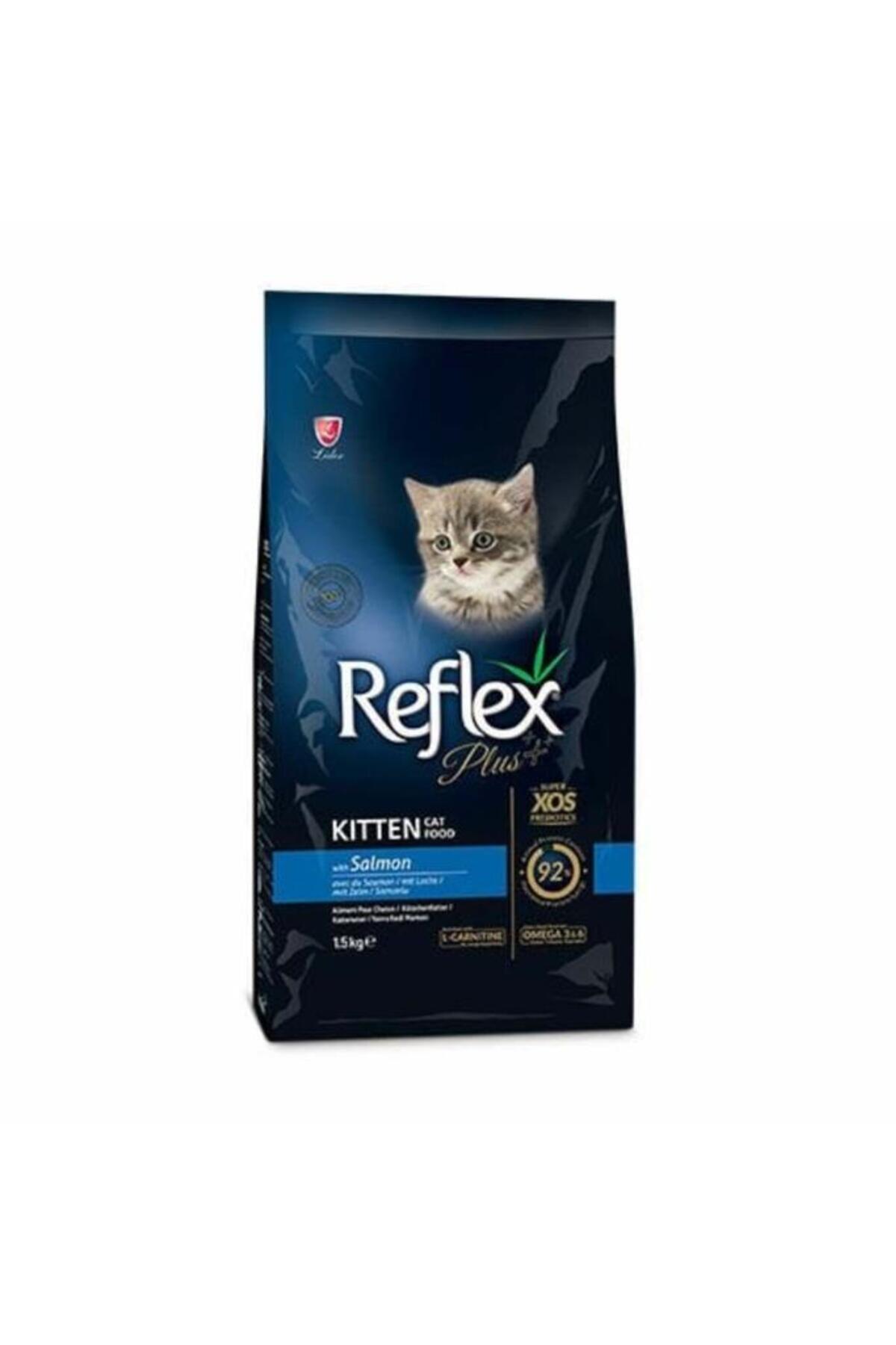 غذای خشک بچه‌گربه رفلکس Reflex Plus با سالمون و برنج، ۱٫۵ کیلوگرم 1.5 Kg