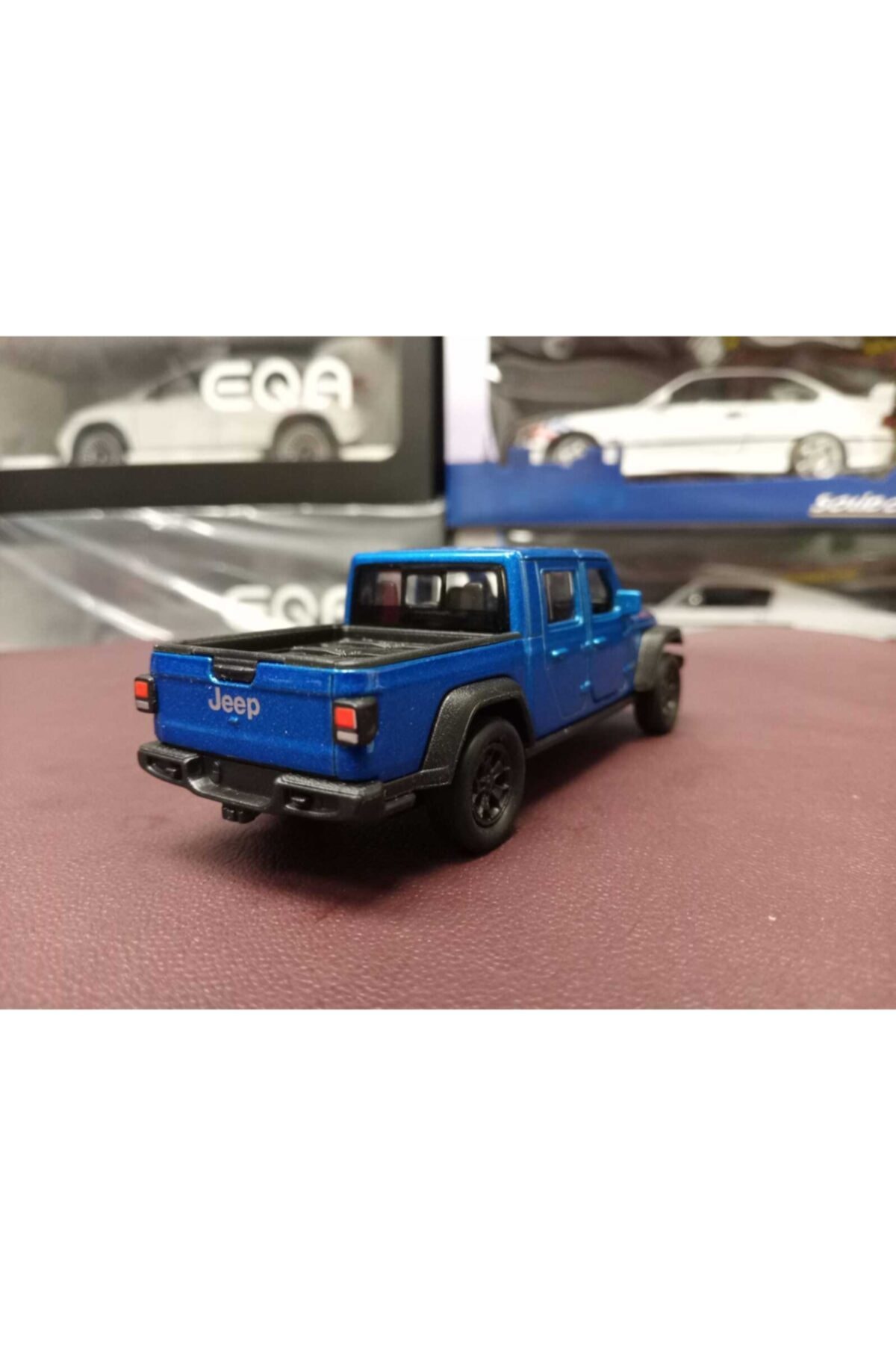 مدل خودرو 1:36 مقیاس 2020 JEEP RUBICON DIECAS MODEL PULL AND DROP آبی اورجینال WELLY
