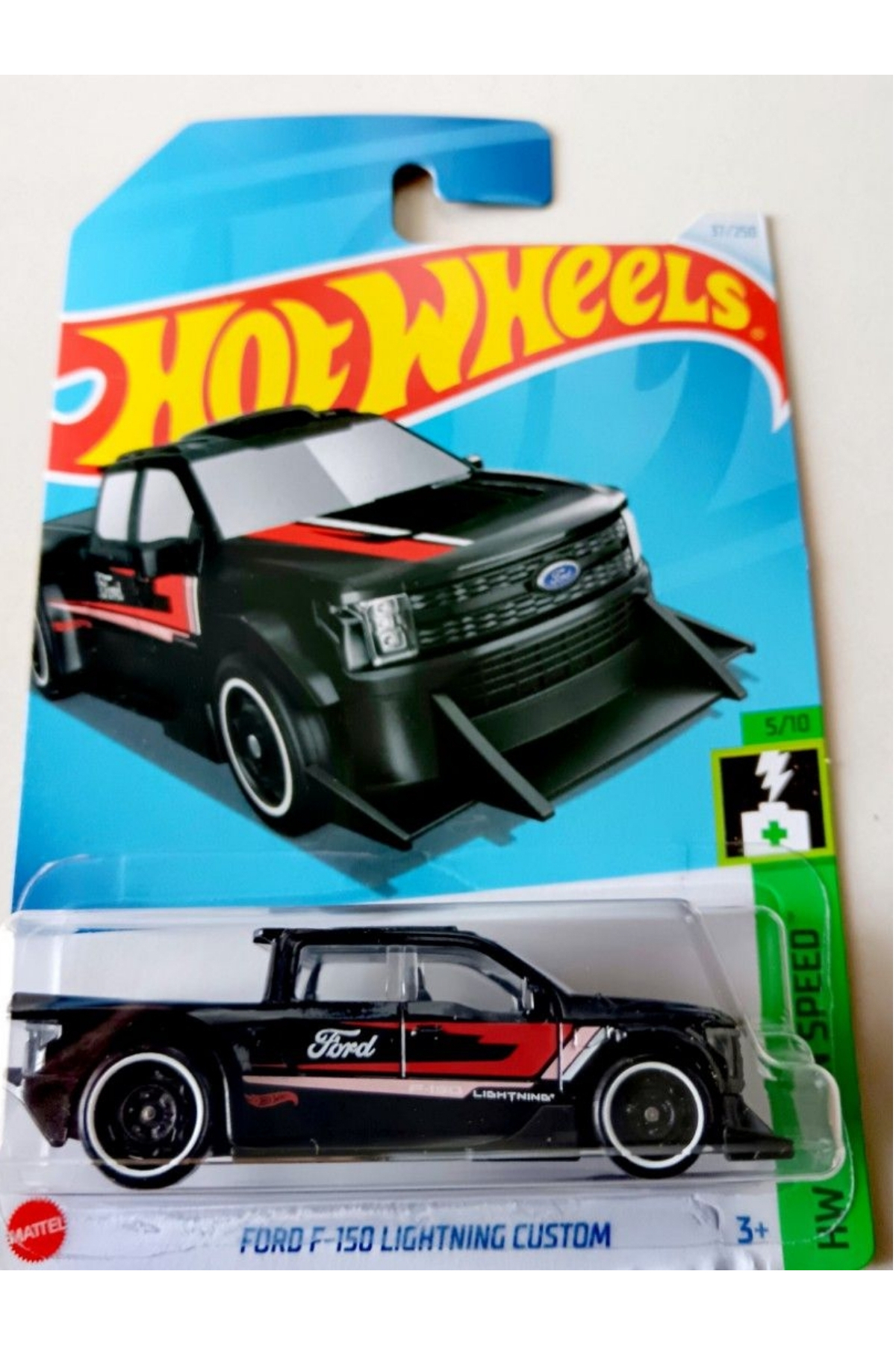 ماشین اسباب بازی FORD F 150 LIGHTNING CUSTOM 2024 HTD01 از ترکیه HOT WHEELS