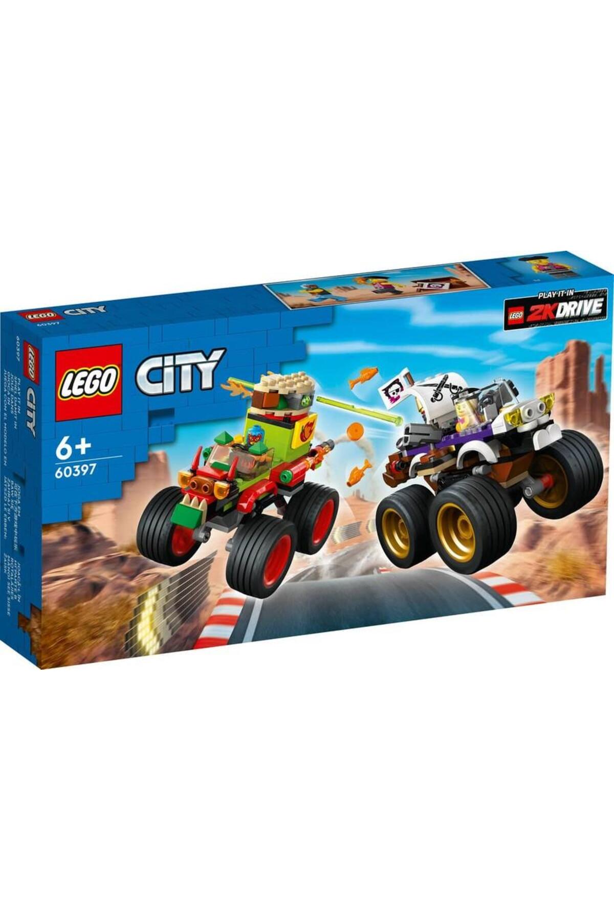 لگو و اسباب بازی های ساخت محور 60397 شهر مسابقه کامیون هیولا اورجینال LEGO