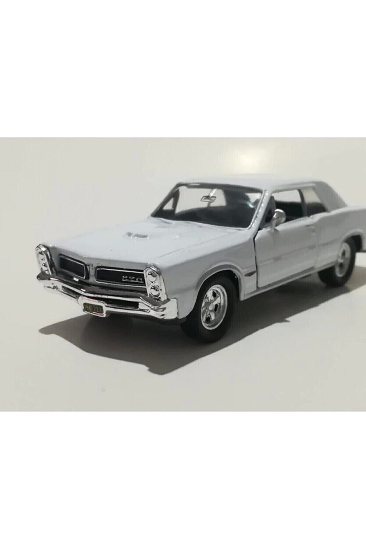 مدل خودرو PONTIAC GTO 1965 1 36 SCALE C&amp;C MODEL GARAGE PULL DROP DIECAST METAL TOY CAR اورجینال Genel Markalar