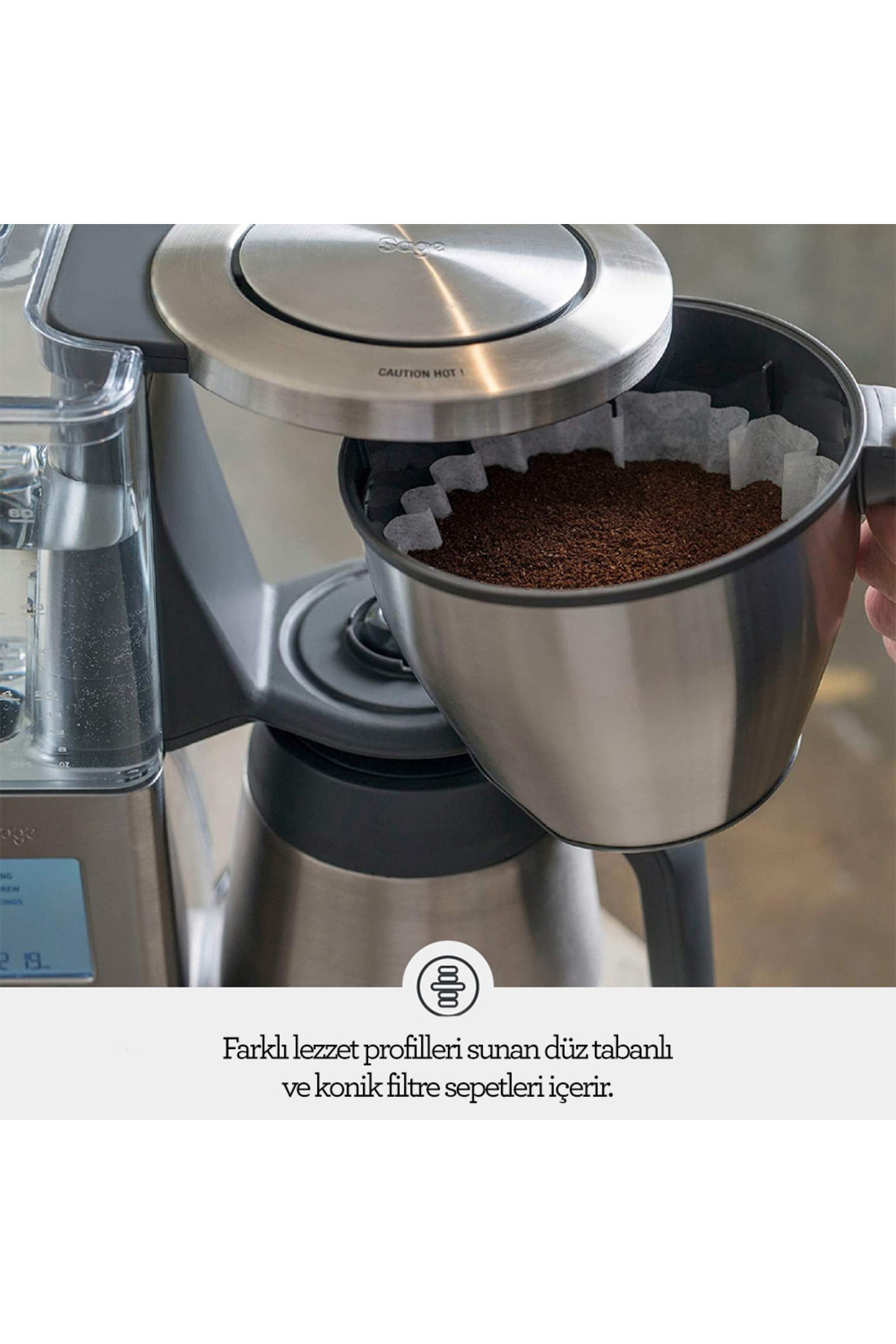 قهوه ساز فیلتری SDC450 دستگاه فیلتر حرارتی PRECISION BREWER® اورجینال Sage