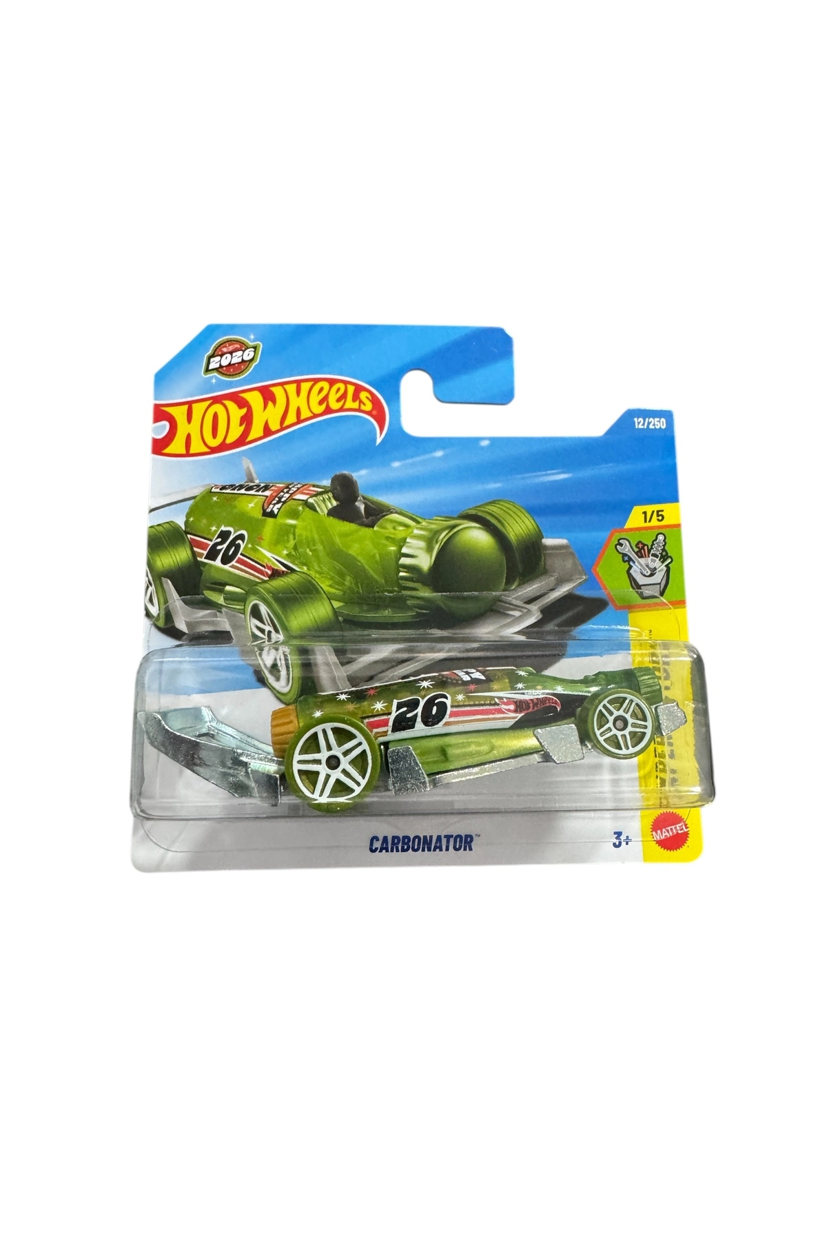 ماشین اسباب بازی 1:64 درب بازکن بطری کربناتور JJH89 تعویض باتری ویژه 2026 از ترکیه HOT WHEELS