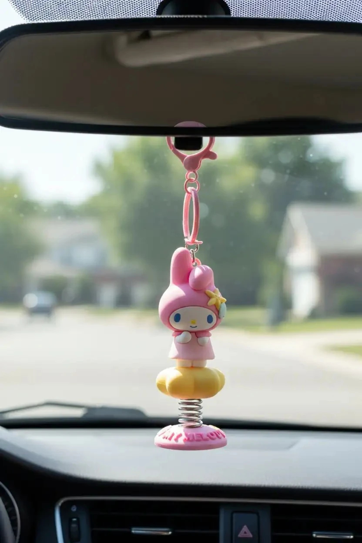 جلیقه کلید زینتی ماشین متحرک گنج اقیانوس با مجوز SANRIO جاکلیدی ملودی من Miniso