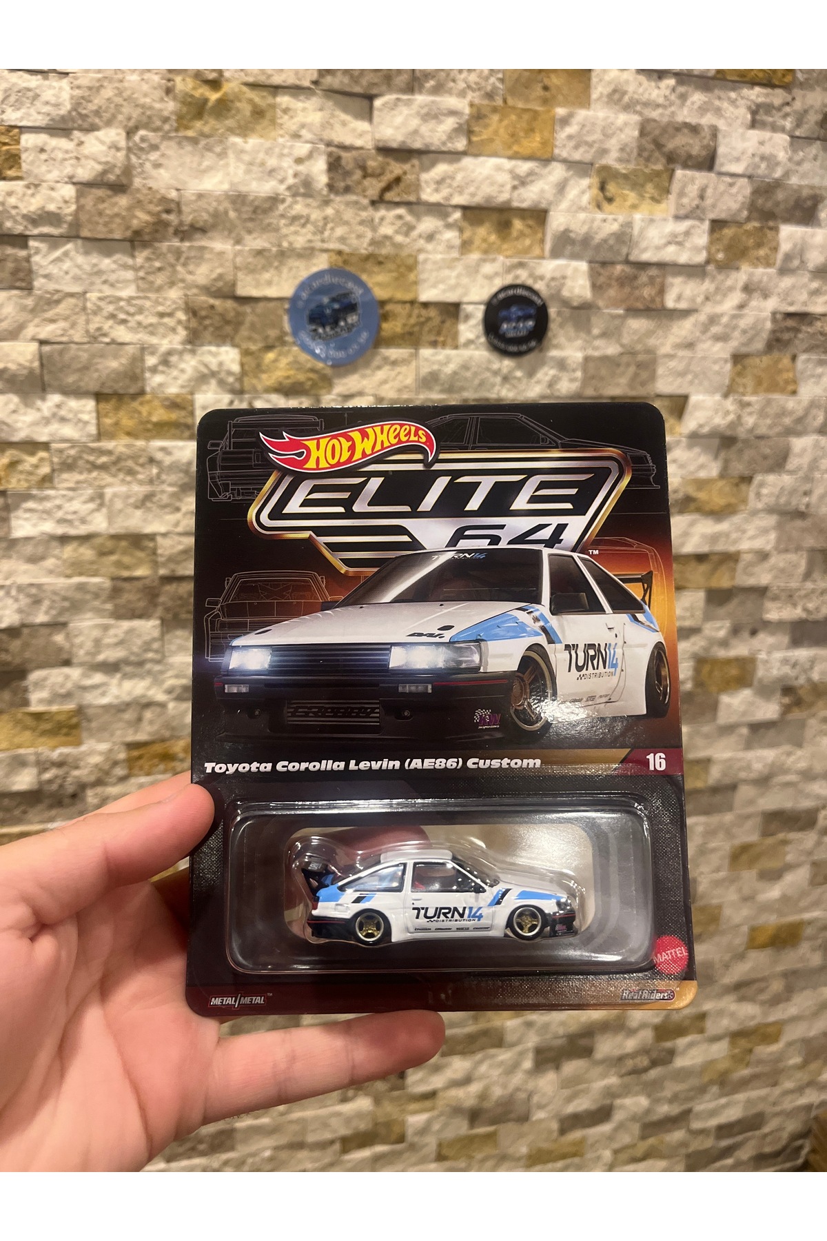 ماشین اسباب بازی تویوتا کرولا لوین AE86 سفارشی از ترکیه HOT WHEELS