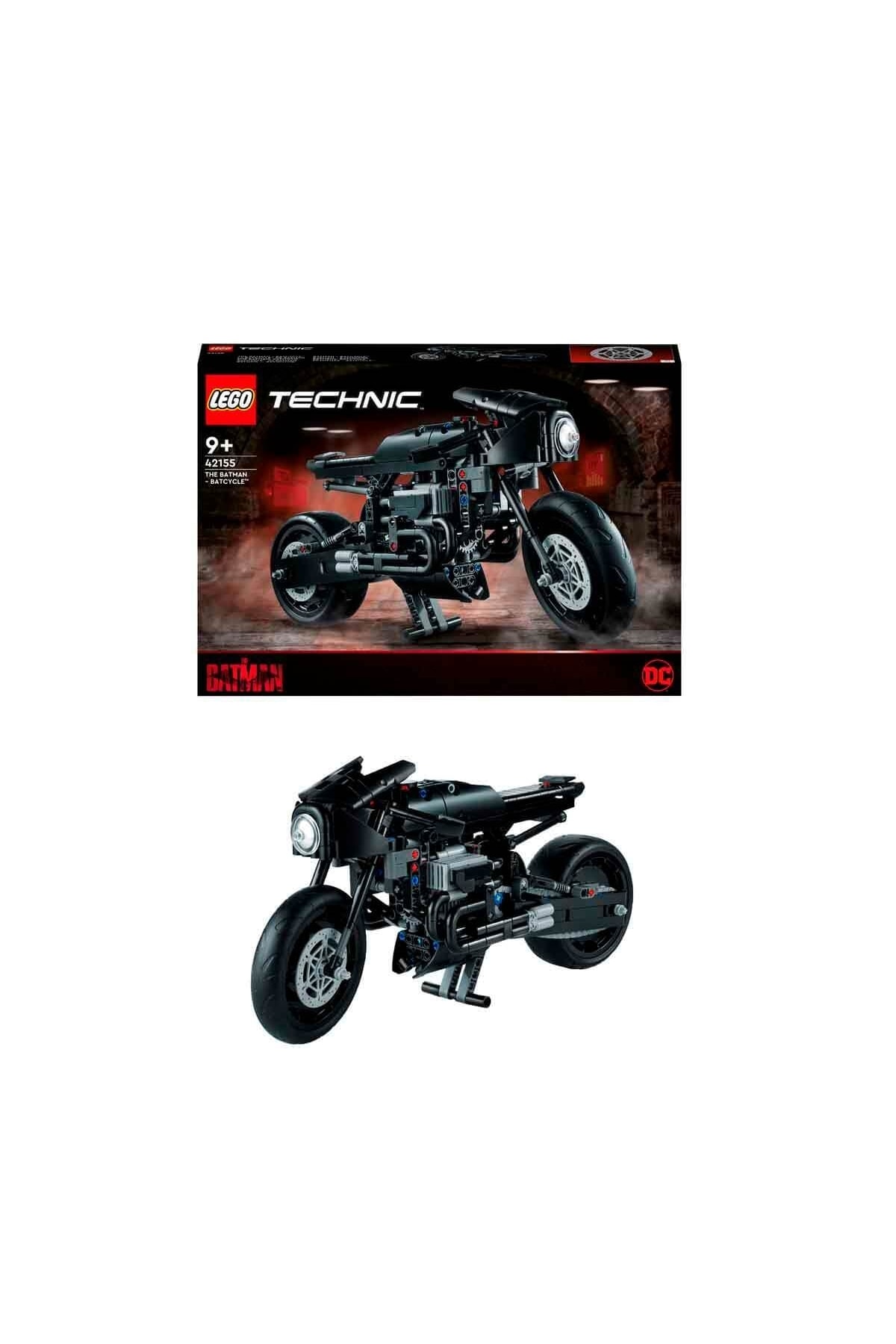لگو و اسباب بازی های ساخت محور TECHNIC BATMAN BATCYCLE 42155 اورجینال LEGO