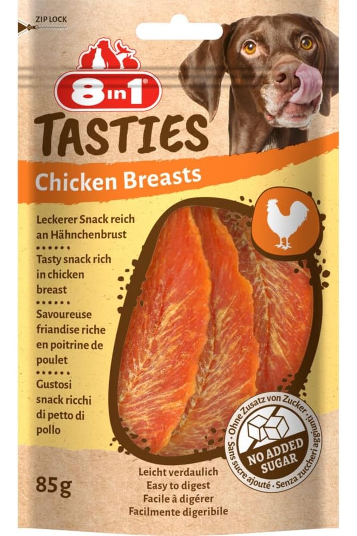 تشویقی سگ سینه مرغ ۸در۱ 8in1 Tasties