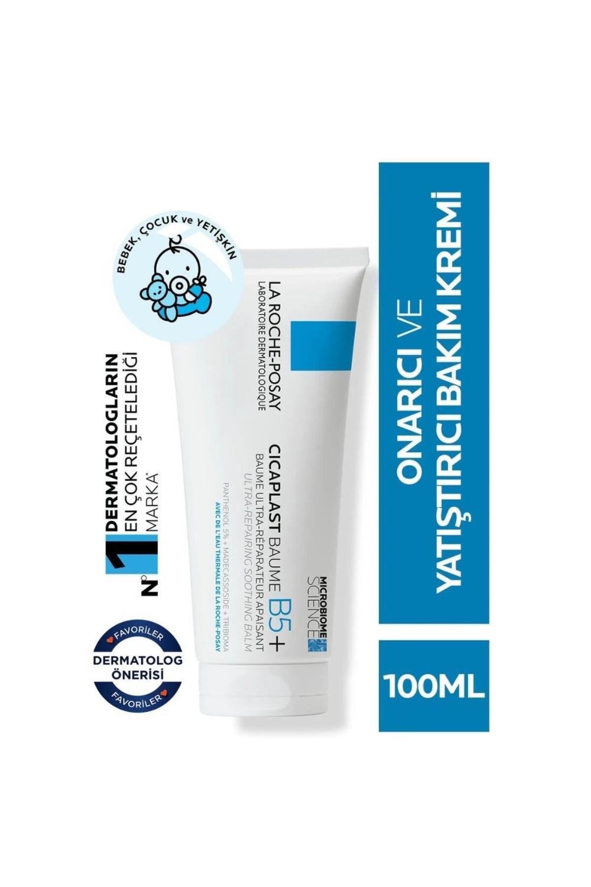 La Roche Posay بالم ترمیم کننده پوست سیکاپلاست B5 100 میلی لیتر برای نوزاد و بزرگسالان