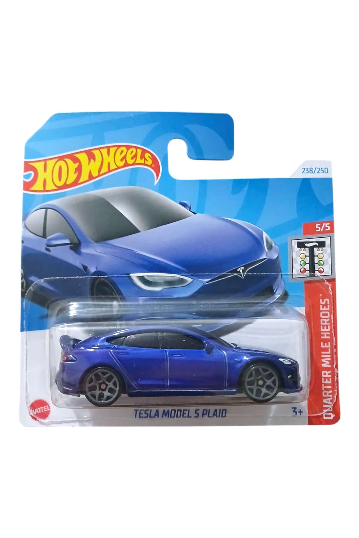 ماشین اسباب بازی جعبه کبریت تسلا مدل Y تکی Y058 از ترکیه HOT WHEELS