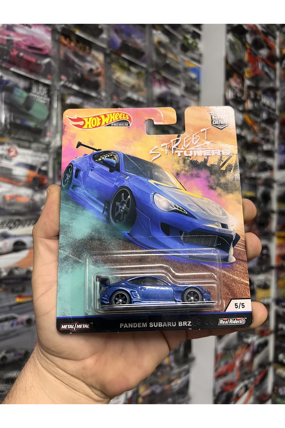 ماشین اسباب بازی TUNER TUNERS PANDEM SUBARU BRZ حق بیمه هات ویلز اورجینال HOT WHEELS