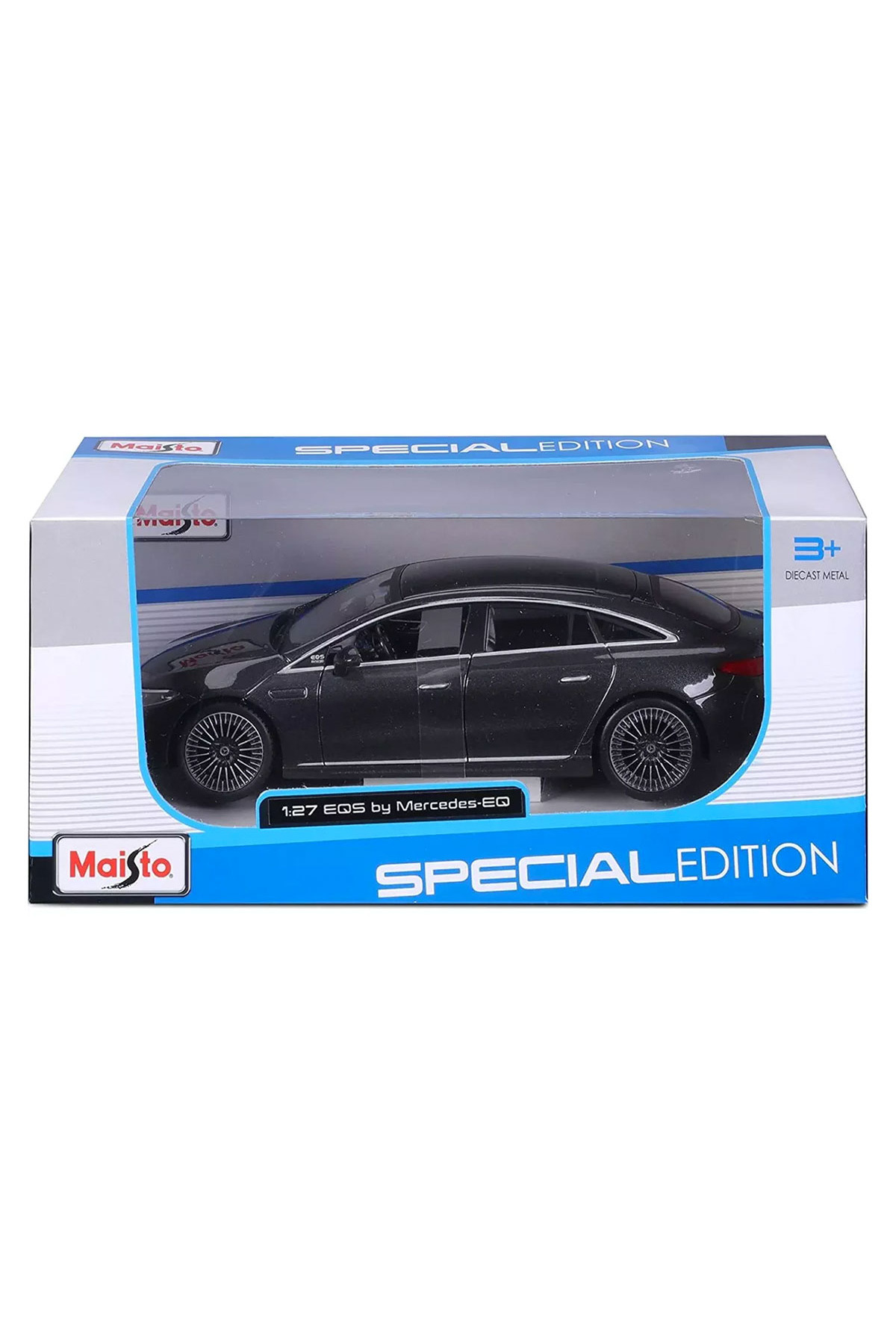 مدل خودرو 1 27 EQS توسط MERCEDES EQ خاکستری اورجینال Genel Markalar