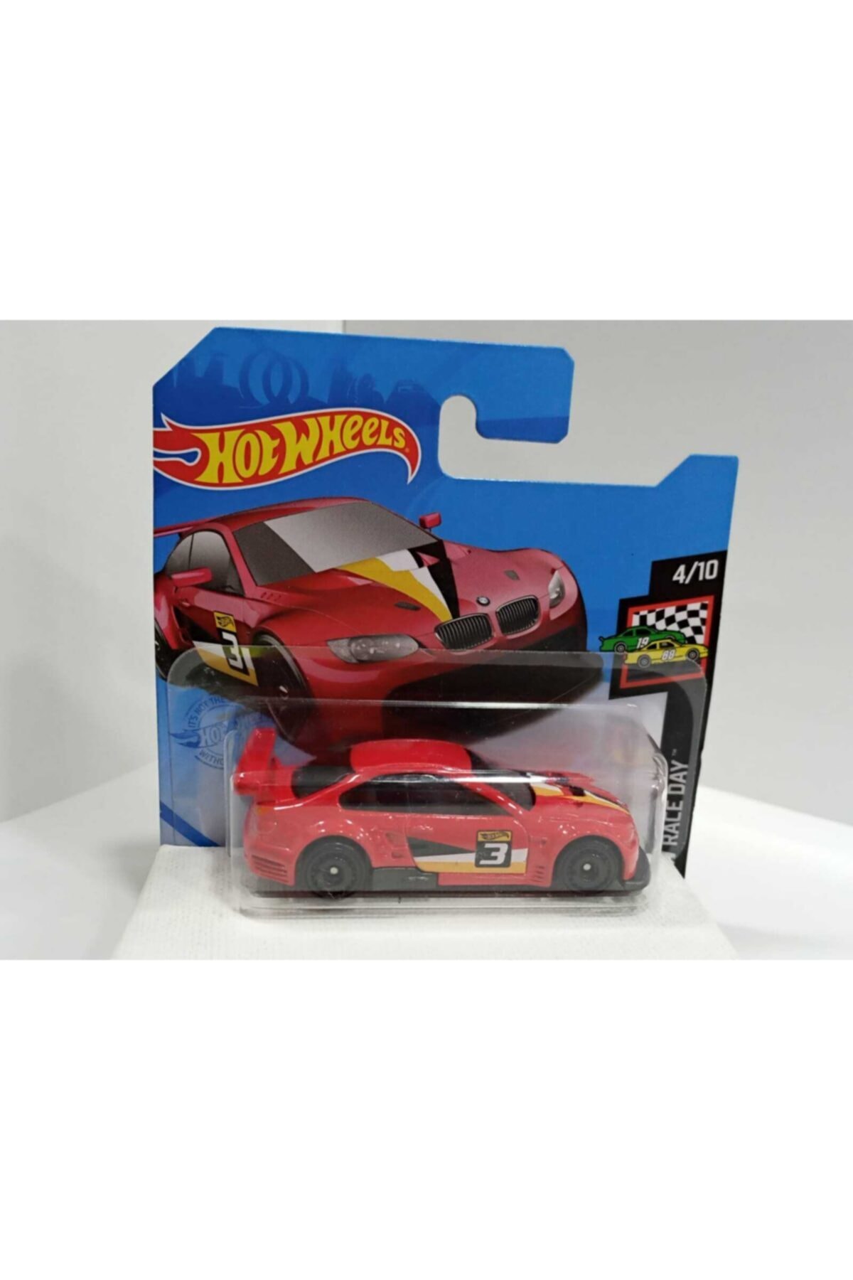 ماشین اسباب بازی HOTWHEELS MINI METAL CAR BMW M3 GT2 هات ویلز اورجینال HOT WHEELS