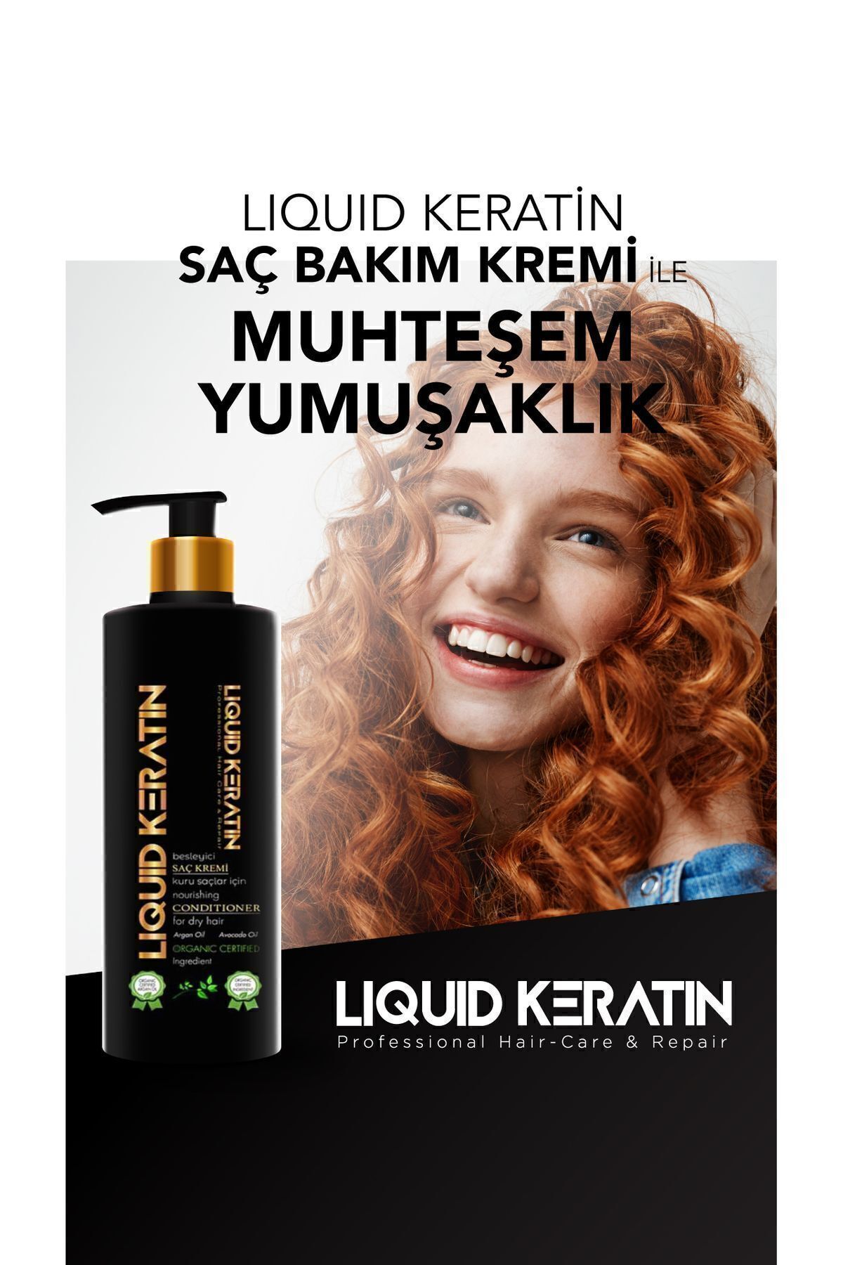 سرم و روغن مو کرم مراقبت از موی کراتینه برای موهای خشک مات سخت شکسته آسیب دیده مرطوب کننده Liquid Keratin