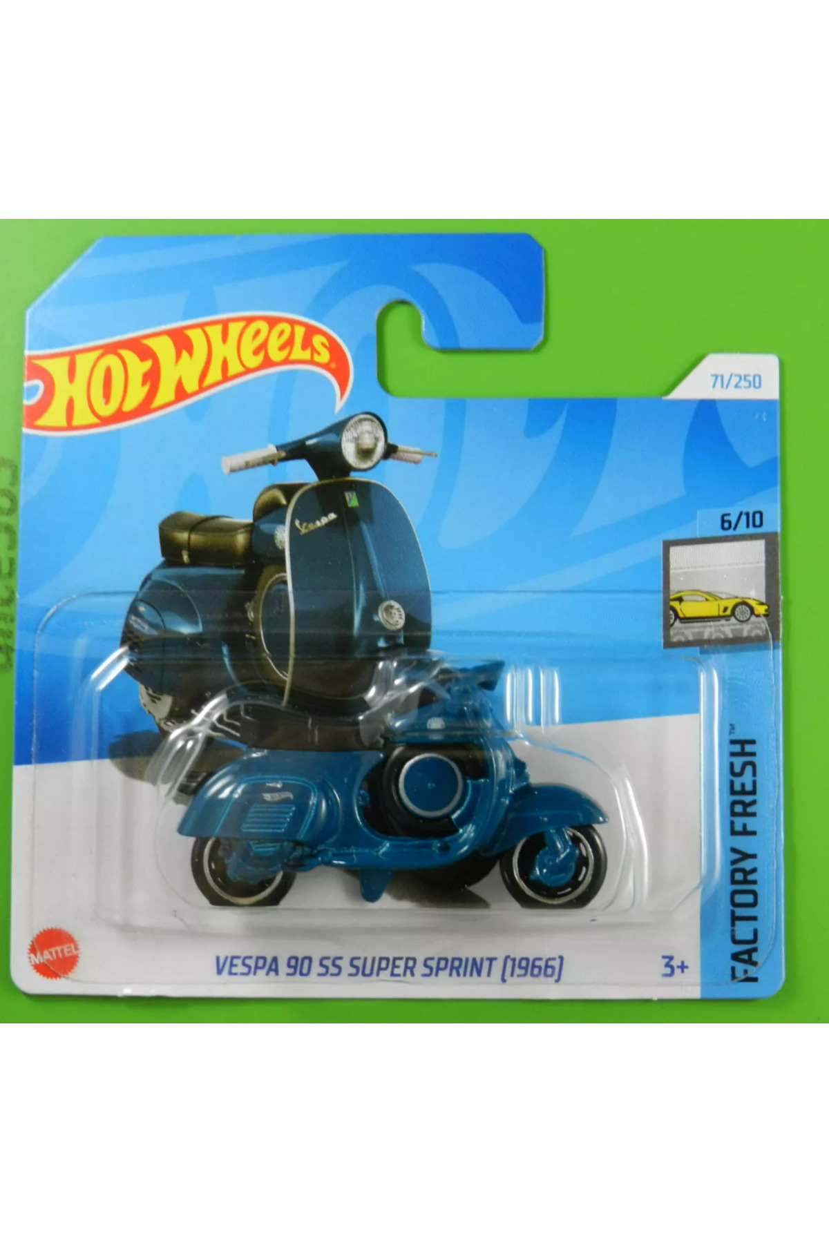 ماشین اسباب بازی SINGLE CAR VESPA 90 SS SUPER SPRINT 1966 HOT WHEELS