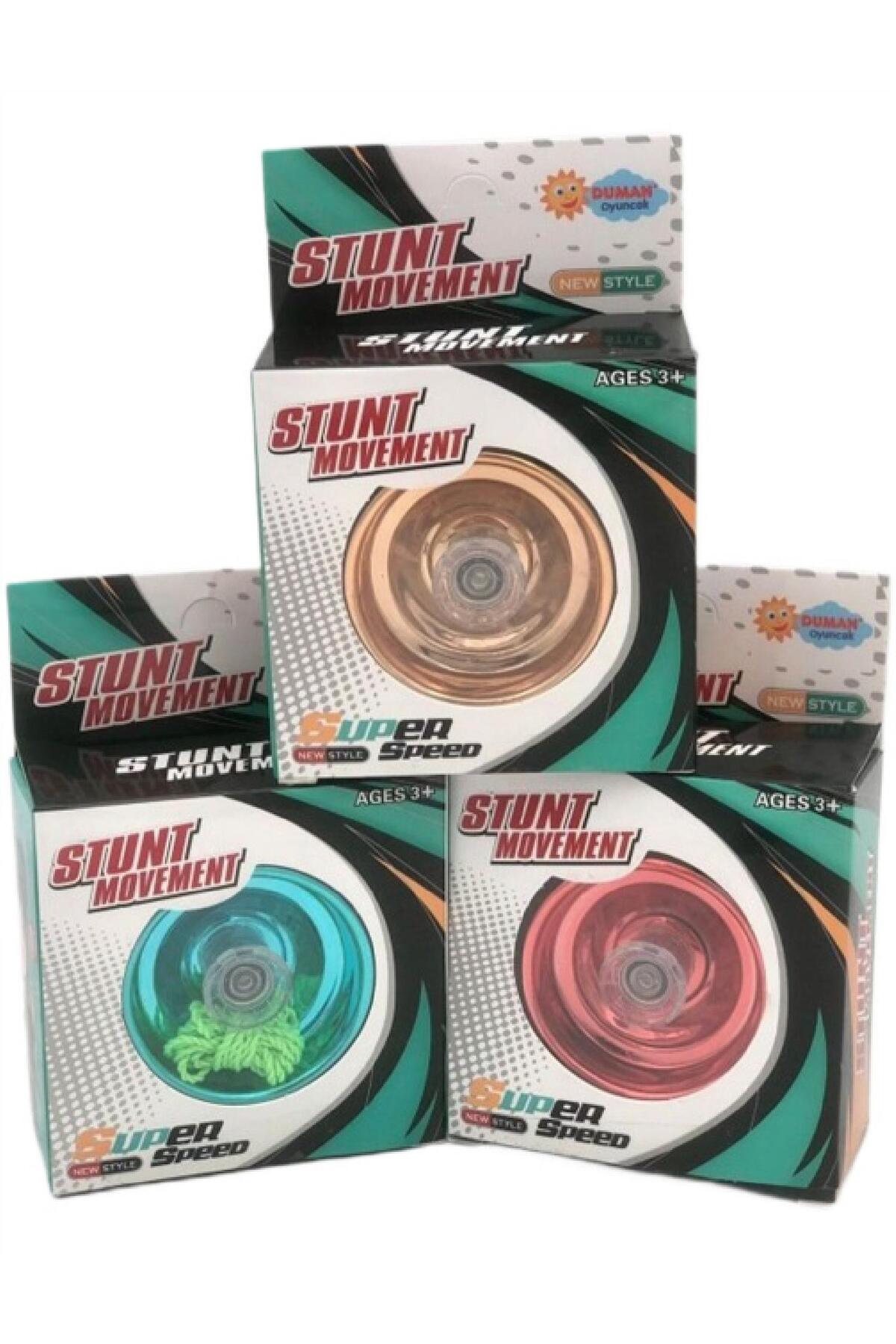 اسباب بازی های فیگور دیگر DUMAN DMN353 4 BOXED METAL YOYO toysclub