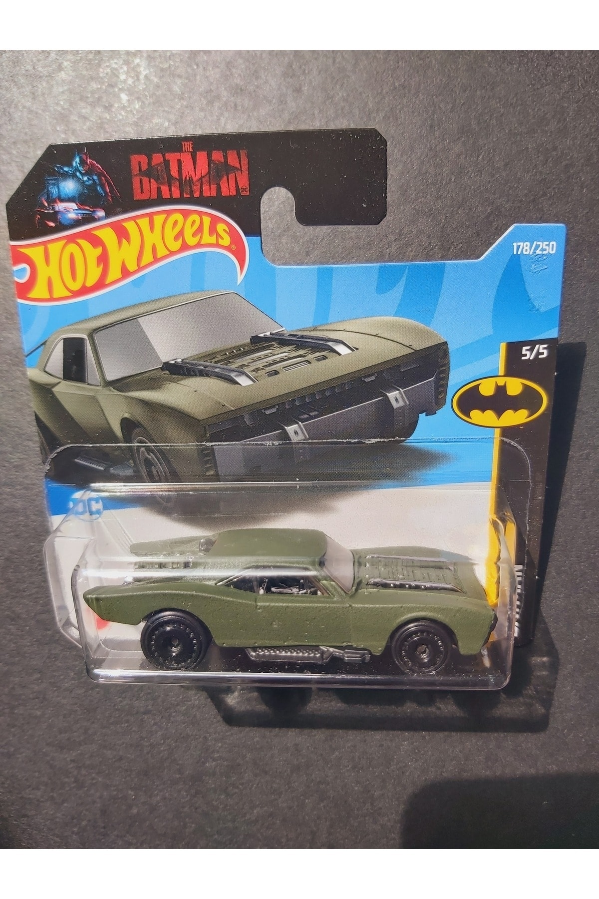ماشین اسباب بازی BATMOBILE BATMAN هات ویلز اورجینال HOT WHEELS
