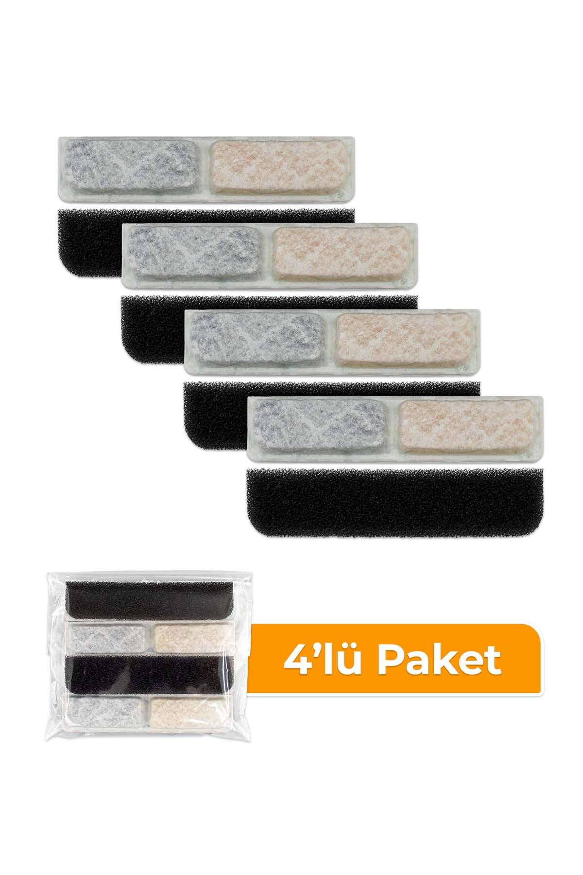 فیلتر یدکی آبخوری اتوماتیک گربه، بسته ۴ عددی، گوبی‌پت GOBYPET