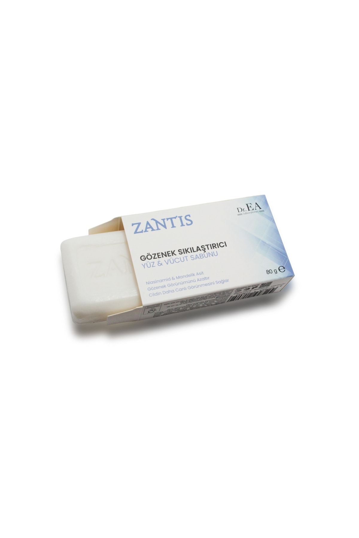 صابون جامد سفت کننده منافذ پوست مدل Zantis با وزن 80 گرم Dr. EA Laboratories