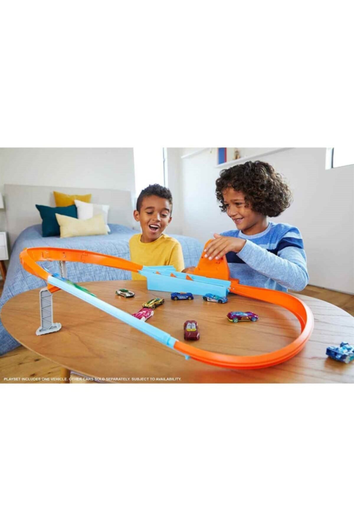 ماشین اسباب بازی قهرمان مسابقه پیست قهرمانی سریع GBF81 GJM75 از ترکیه HOT WHEELS