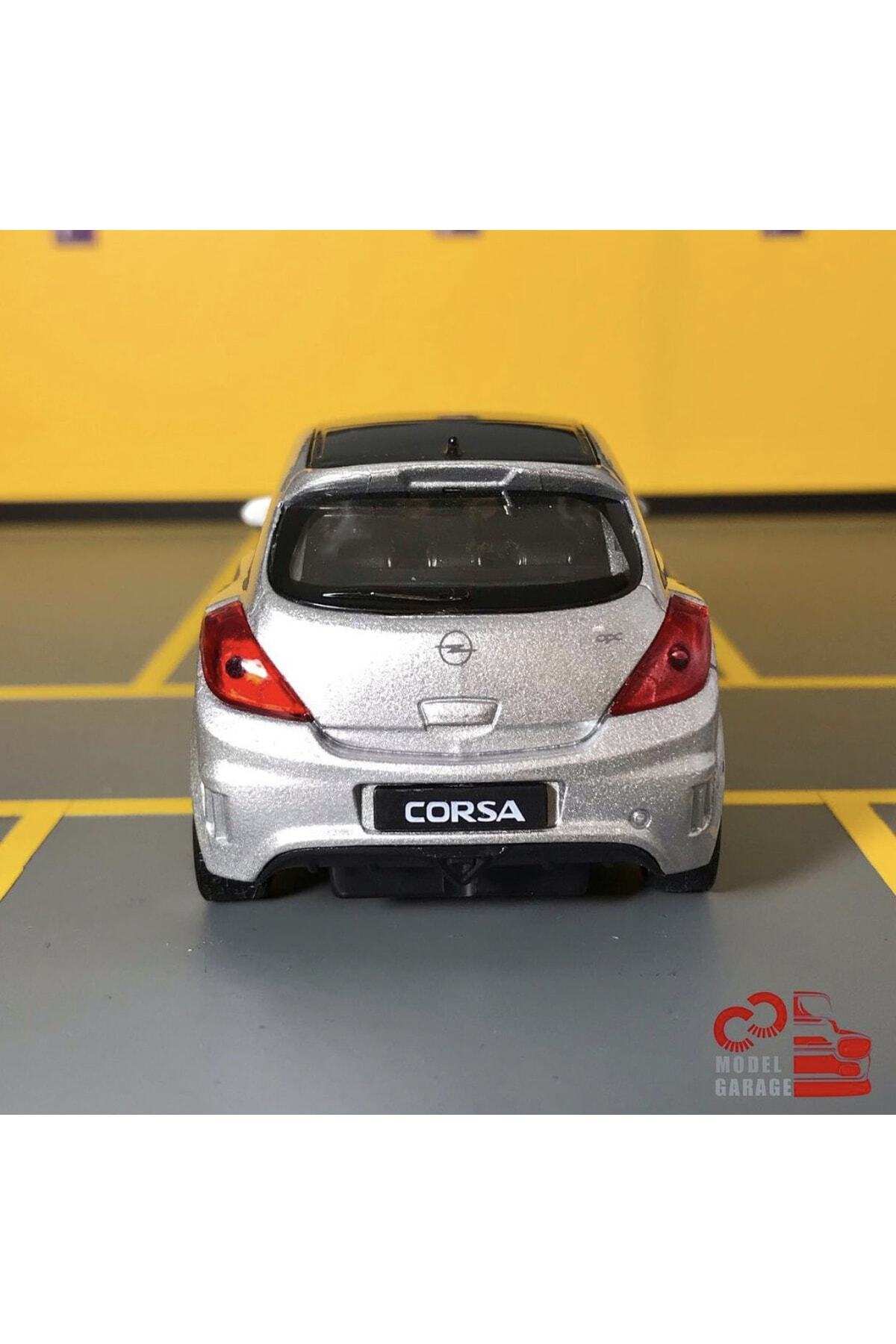 مدل خودرو OPEL CORSA OPC 1 36 SCALE C&amp;C MODEL GARAGE PULL DROP DIECAST METAL TOY CAR اورجینال Genel Markalar