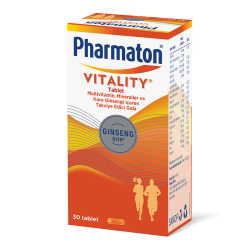 مکمل مولتی‌ویتامین و مواد معدنی فارماتون Pharmaton Vitality، ۳۰ کپسول