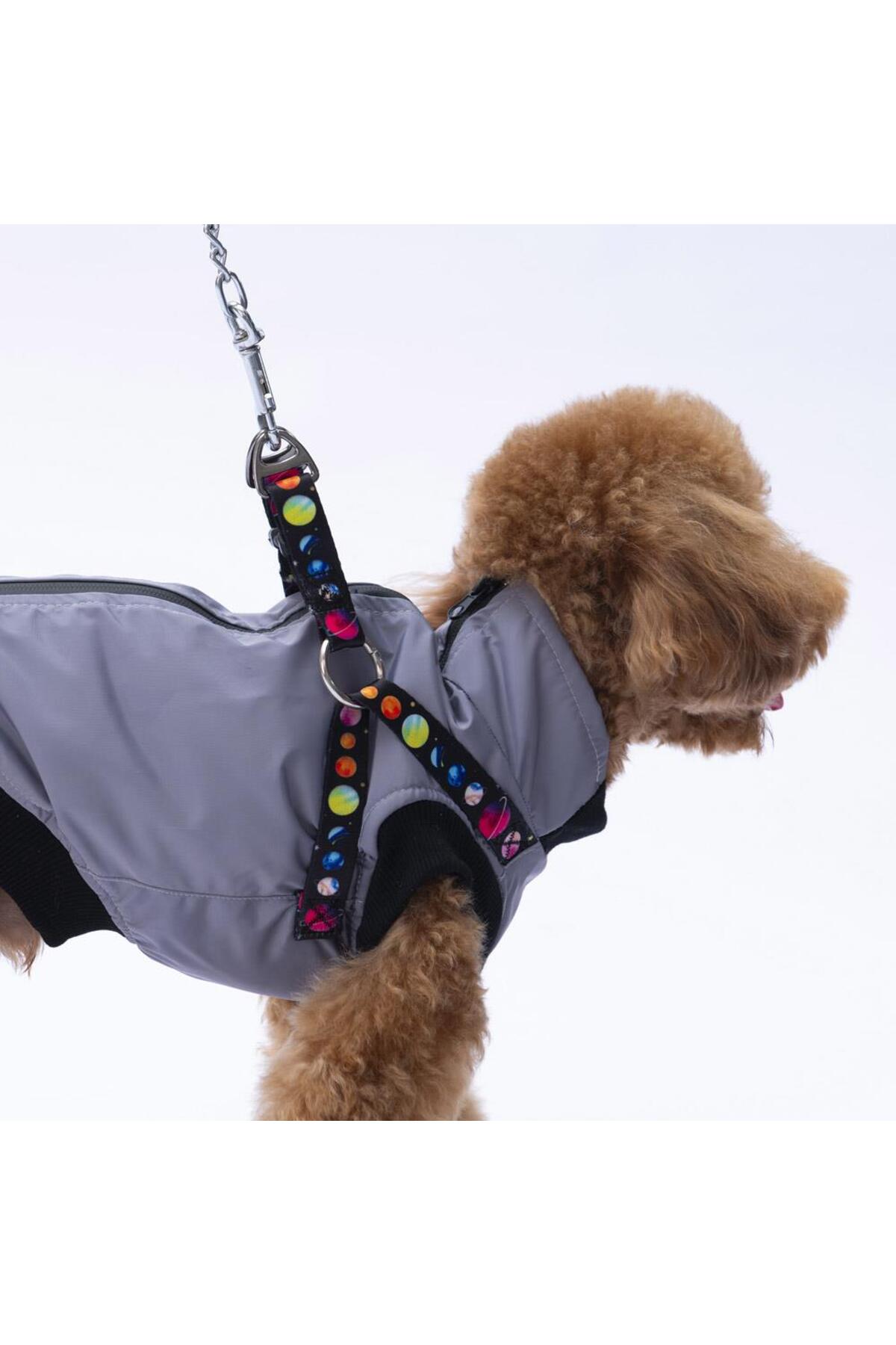 جلیقه بارانی سگ پاوستار Pawstar مدل Nuuk خاکستری