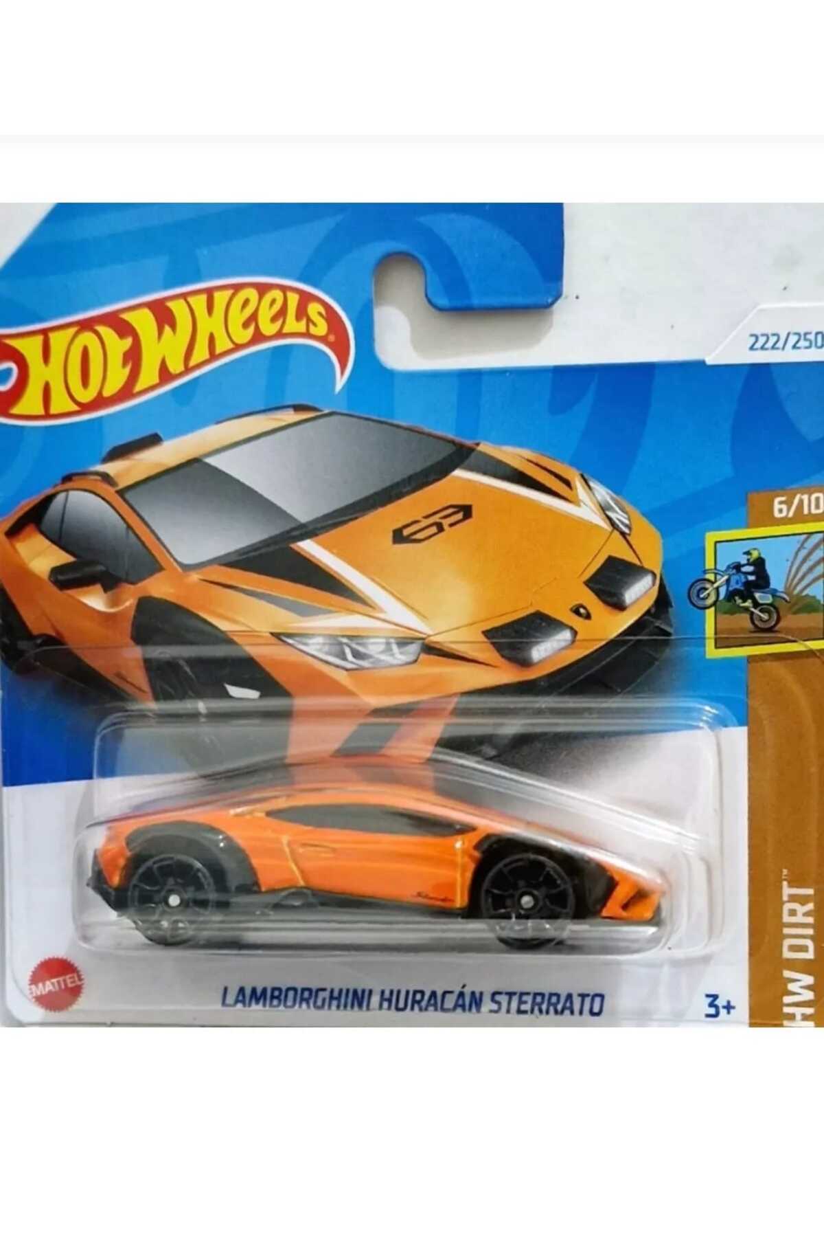 ماشین اسباب بازی LAMBORGHINI HURACAN STERRATO HRY87 هات ویلز اورجینال HOT WHEELS